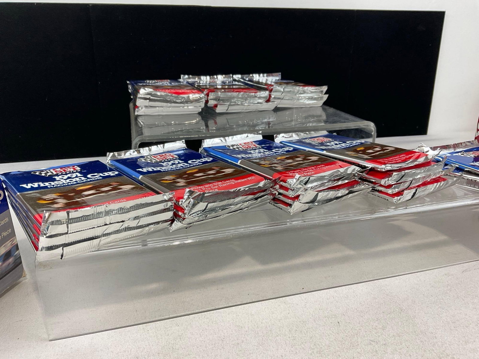 Richard Petty Collectibles in Tin, still wrapped & 1991 Winston Cup Pro Set Racing 30 packs of ca... - 7