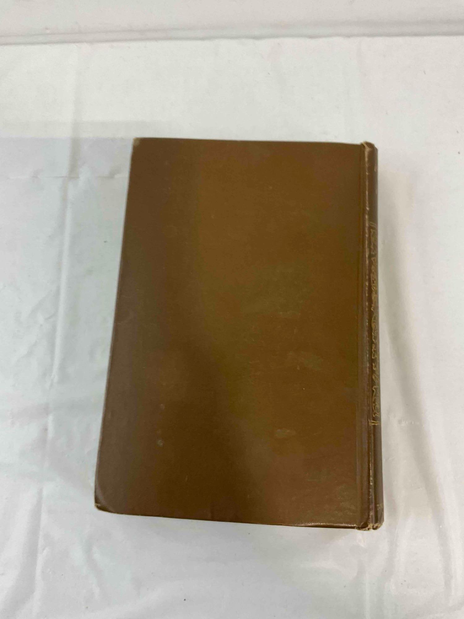 Antique Hardcover Leather-bound Book "A Thousand And One Gems." Fair Condition. See pics. - 6