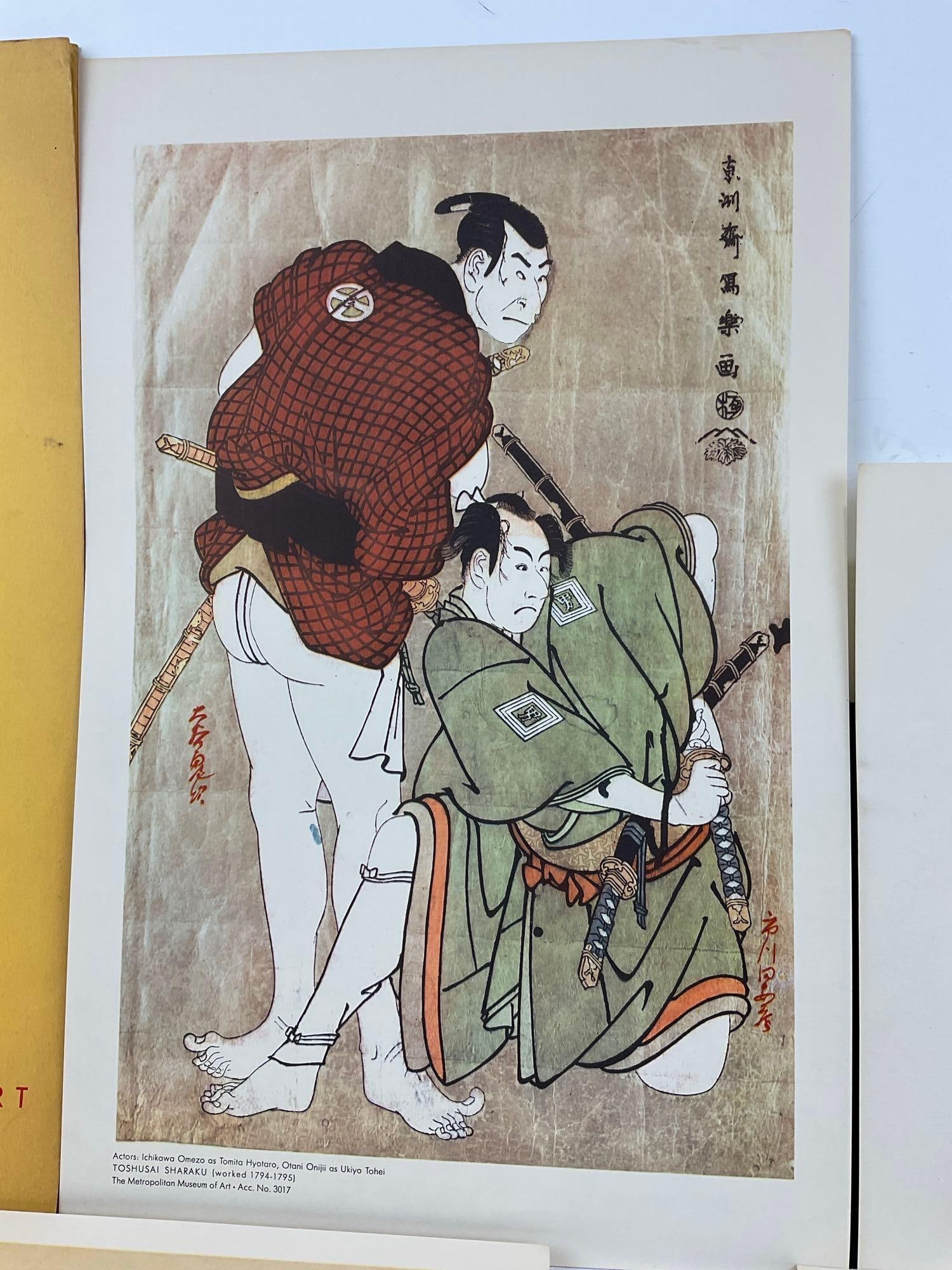 8 Repro Japanese Prints from Met. Museum of Art, Great Wave, Geishas, Samurai & more - 9