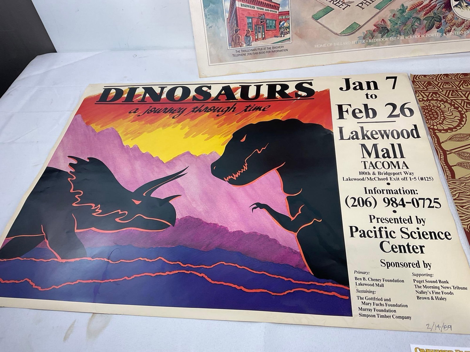 5 Vintage Posters, Redhook Ale Brewery, Fiestas Patrias, Dinosaurs, Down with the Stack, & Aerial... - 6