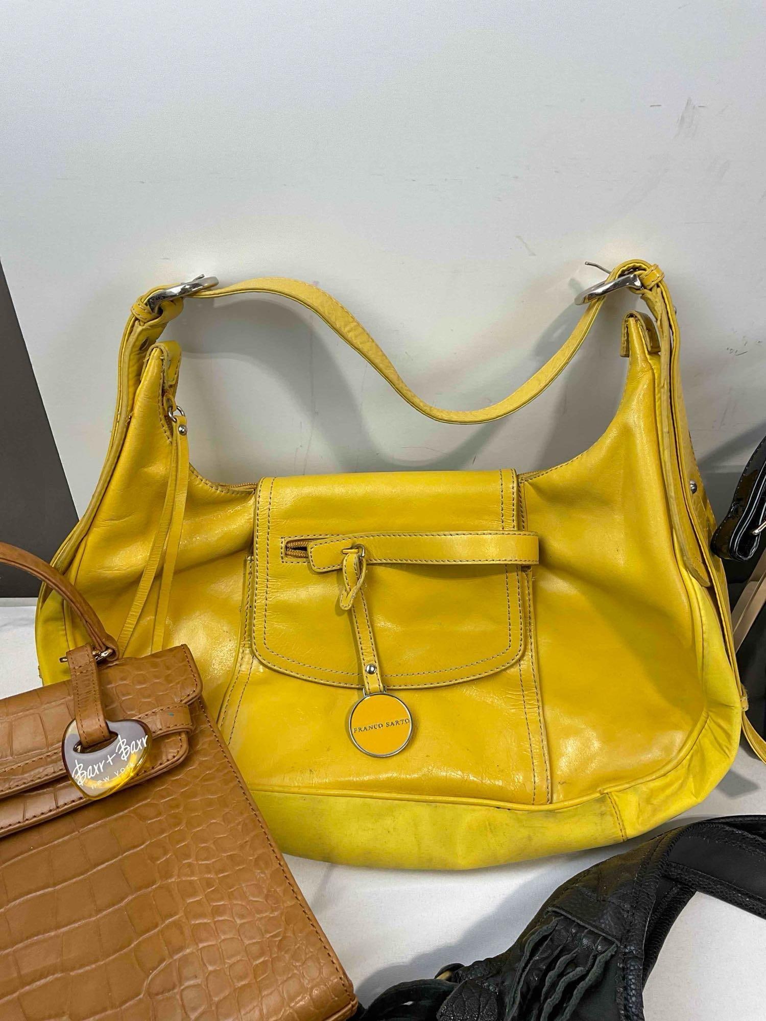 7 pcs Ladies Purses, incl. Hand Bags from Franco Sarto, Dooney & Bourke, Fossil & More! - 4