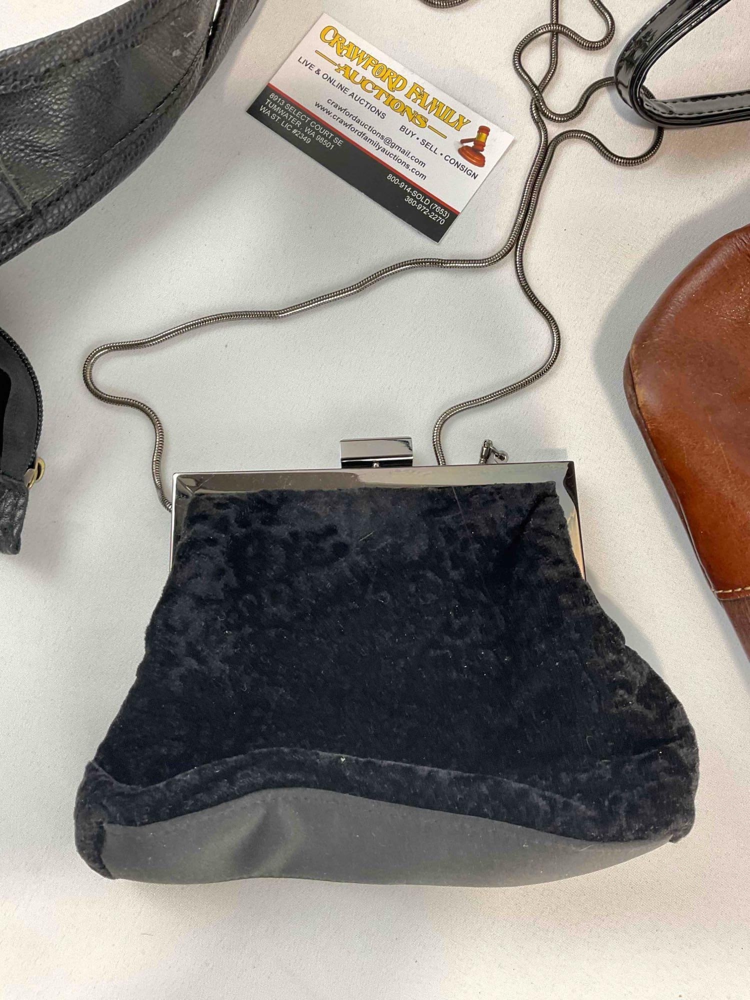 7 pcs Ladies Purses, incl. Hand Bags from Franco Sarto, Dooney & Bourke, Fossil & More! - 7