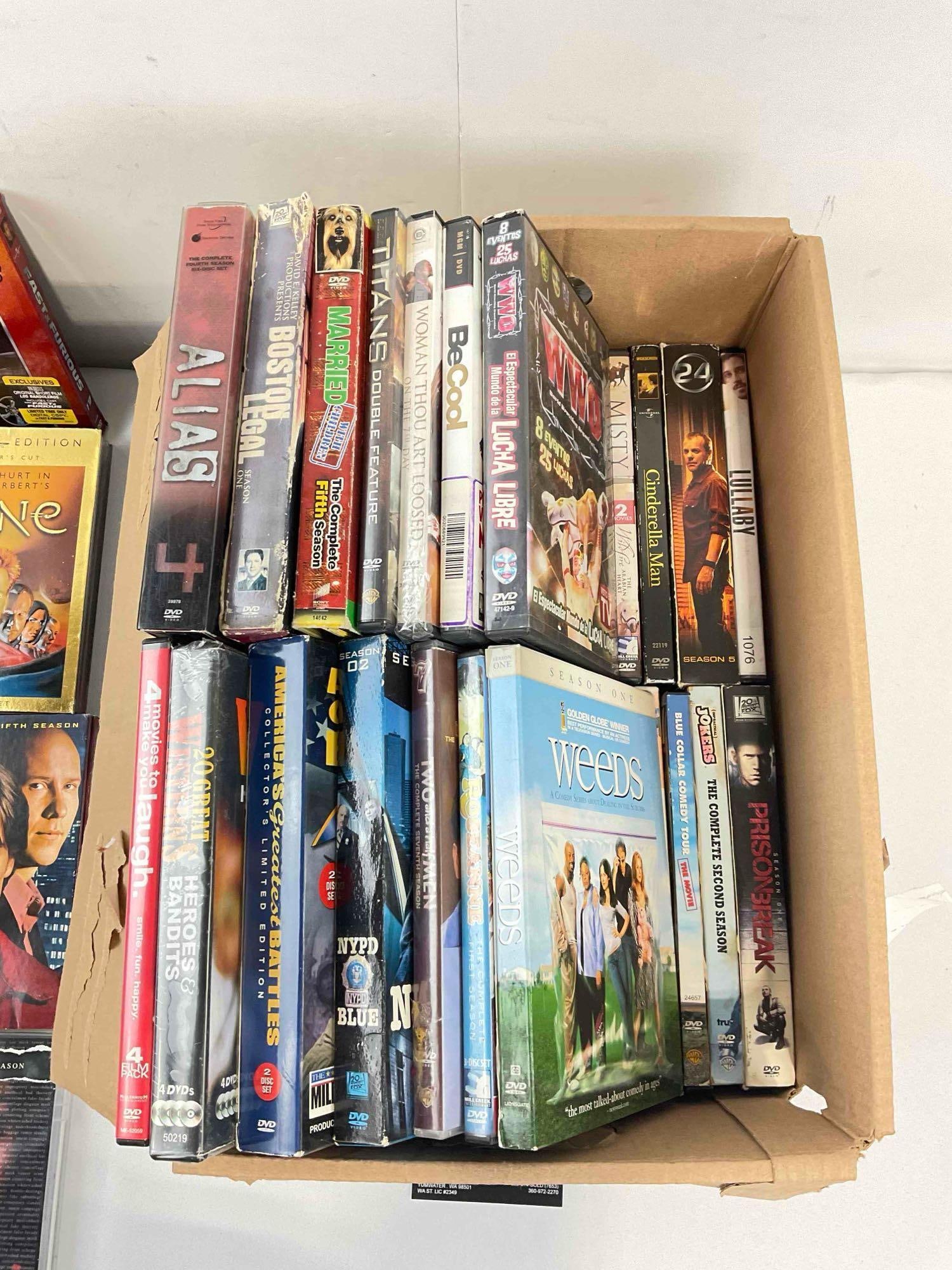 50+ pcs DVD Movie & TV Show Collection, incl. Disney's Lilo & Stitch, Wild Kingdom Set & More! - 3