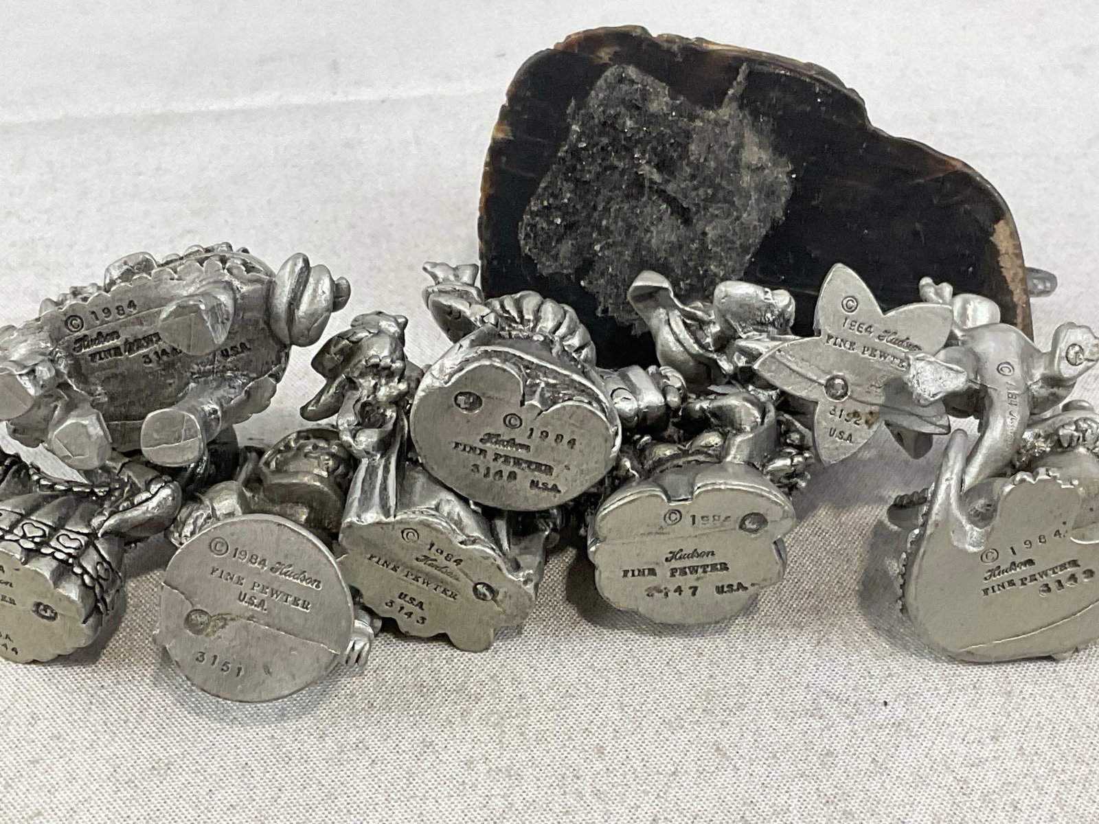 19 Pewter & more Figures, Fantasy Figures, Tuba player, Dragon, Ganesh, Clowns, Camel & more - 6