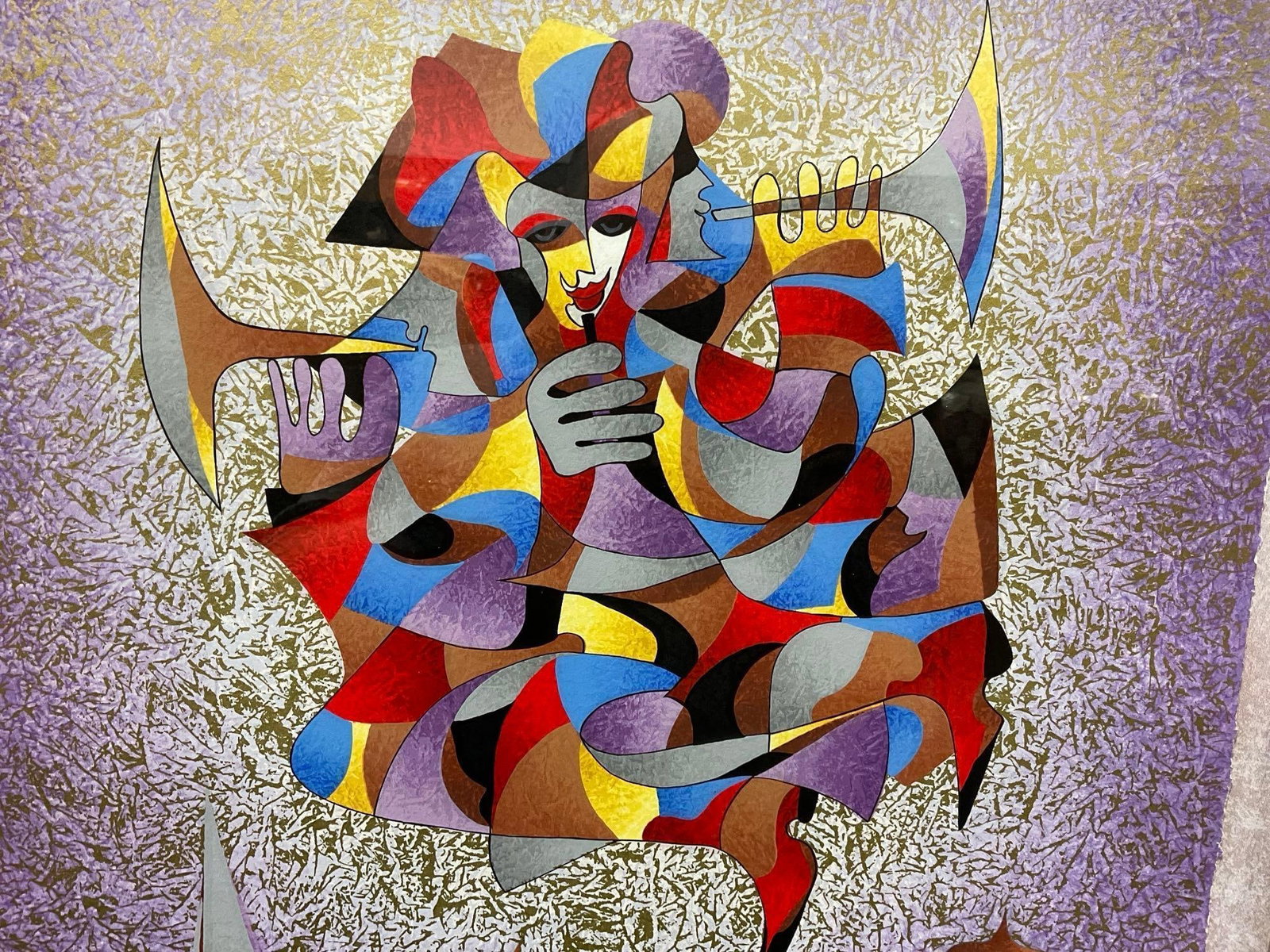 Framed Signed & #d AP 48/90 Lithograph, The Citys Conscience by Anatole Krasnyansky, 30x26 inches - 3