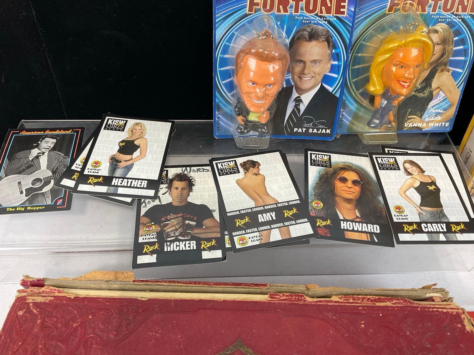 2 Wheel of Fortune Figurines, Pat Sajak & Vanna White, Aerosmith Pandoras Box Set, & OJ Simpson P... - 3