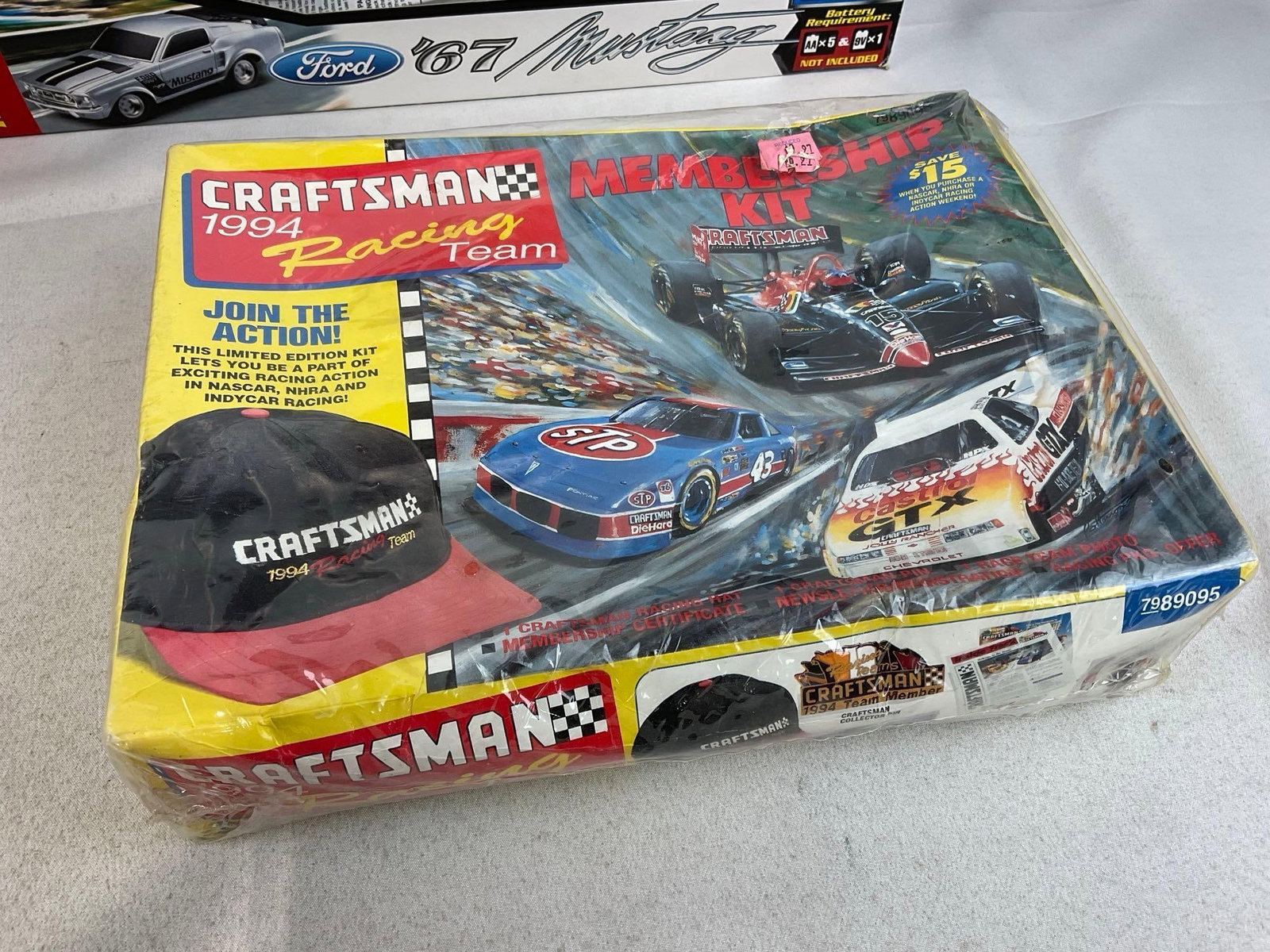 Wicker Motorcycle Figure, Corvette Set, Craftsman Racing 1994 Set, looks sealed, & Fast Lane Must... - 3
