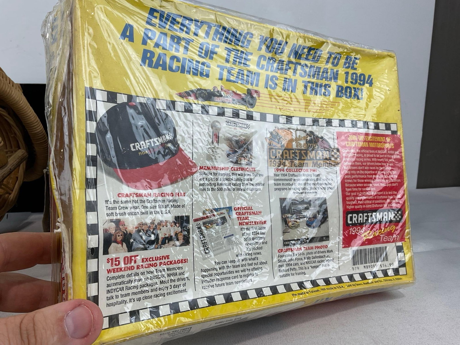 Wicker Motorcycle Figure, Corvette Set, Craftsman Racing 1994 Set, looks sealed, & Fast Lane Must... - 4