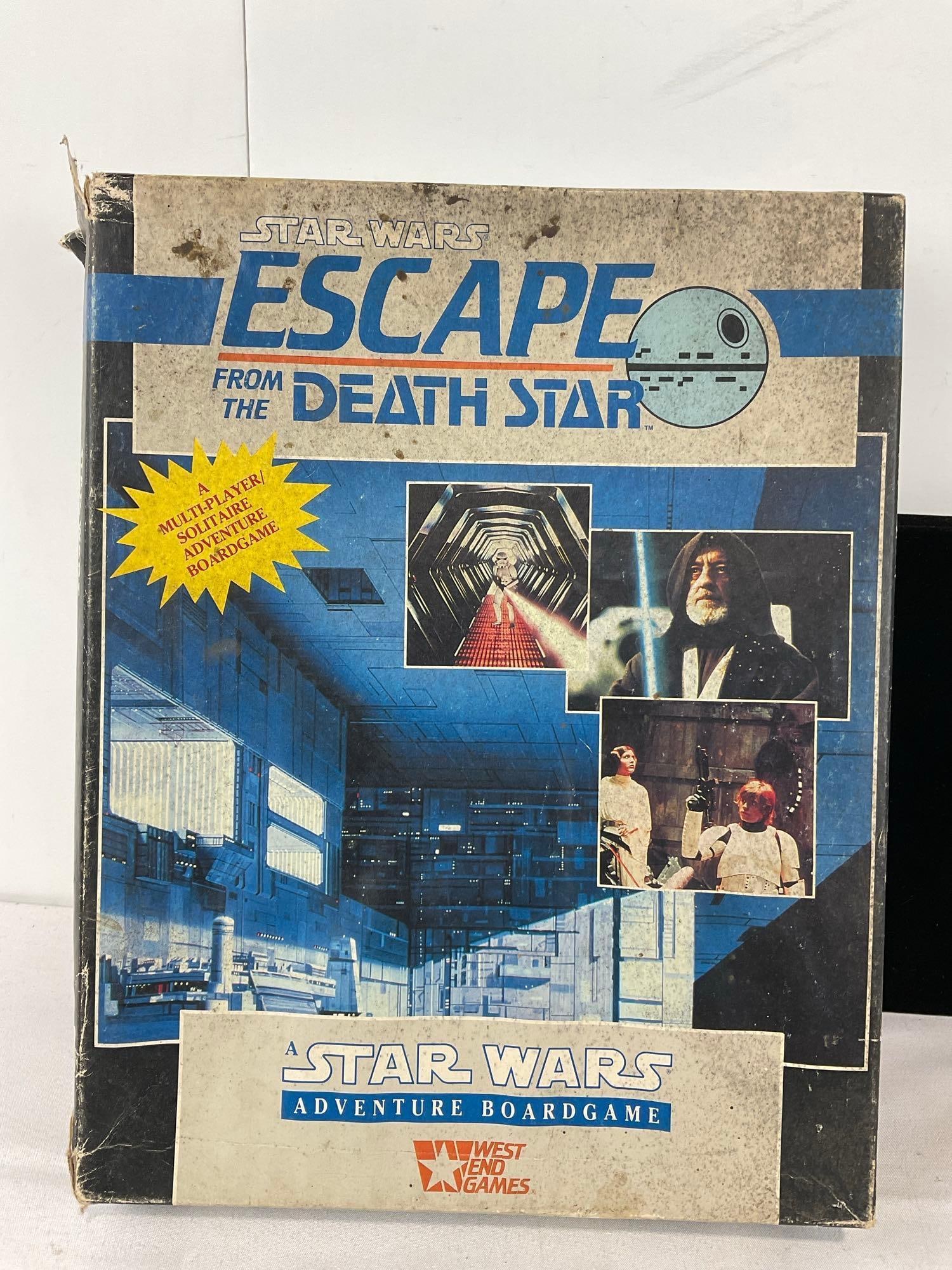 Pair of Star Wars Adventure Board Games, Pair of Star Trek DS9 Mugs in box, & 2019 Lightsaber Toy - 7