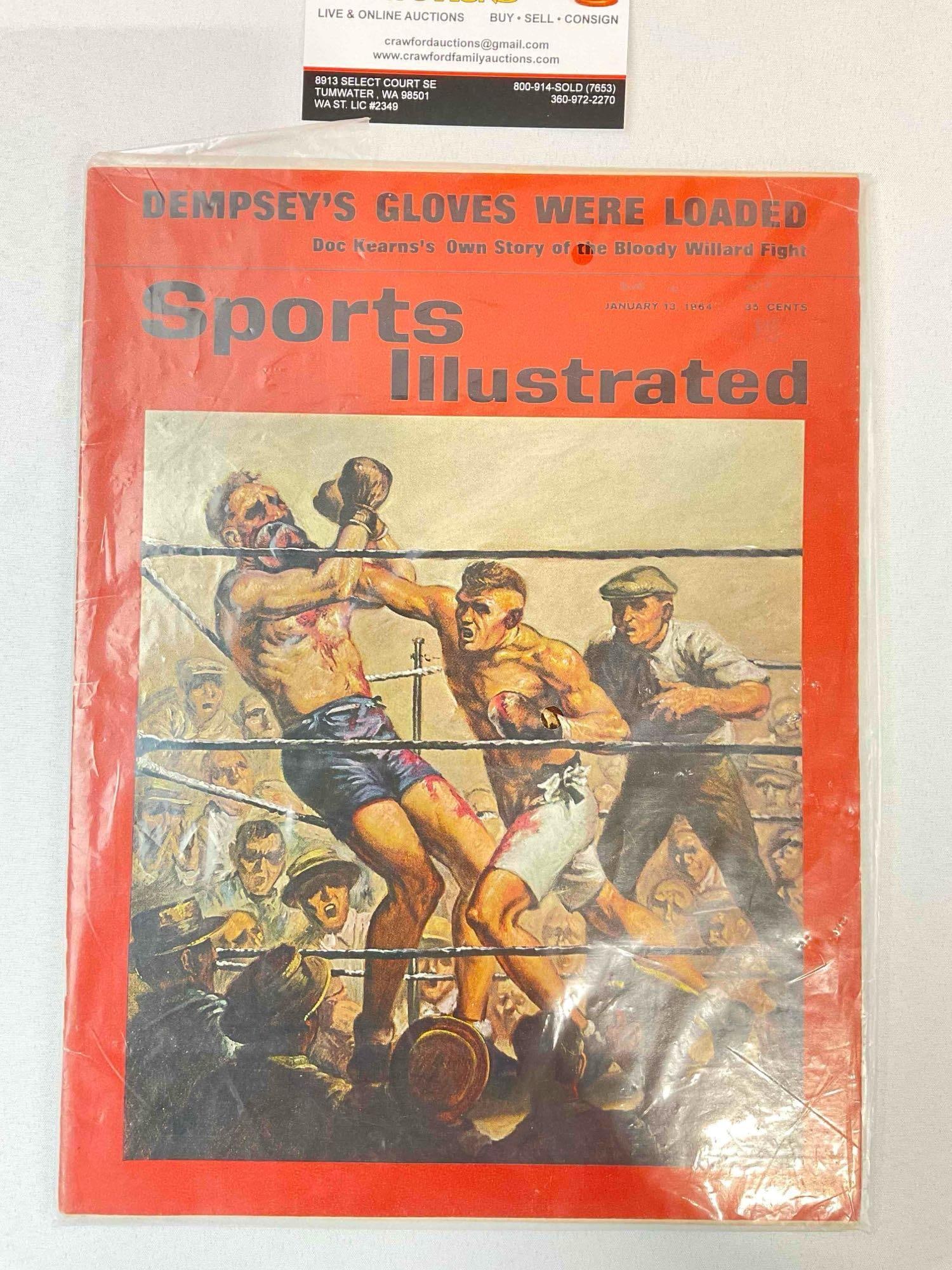 2 pcs Vintage Collectible Publications, incl. 1964 Sports Illustrated Magazine & Boeing Booklet. - 3