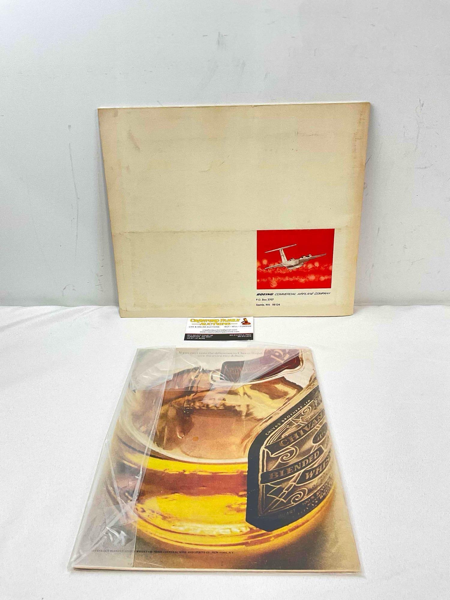 2 pcs Vintage Collectible Publications, incl. 1964 Sports Illustrated Magazine & Boeing Booklet. - 5