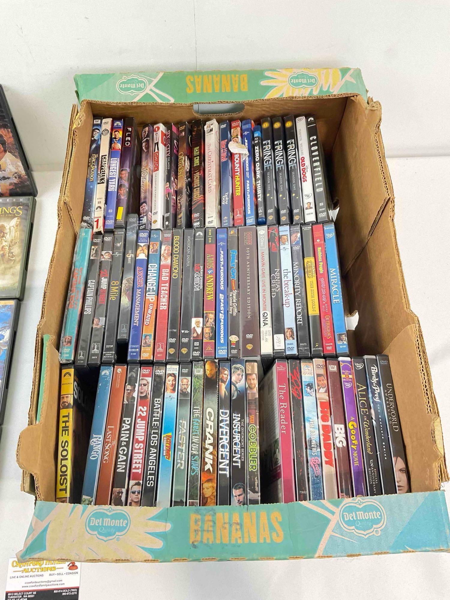 75 pcs DVD Movie & TV Show Collection, incl. Casablanca, Disney, The Princess Bride & More! - 3