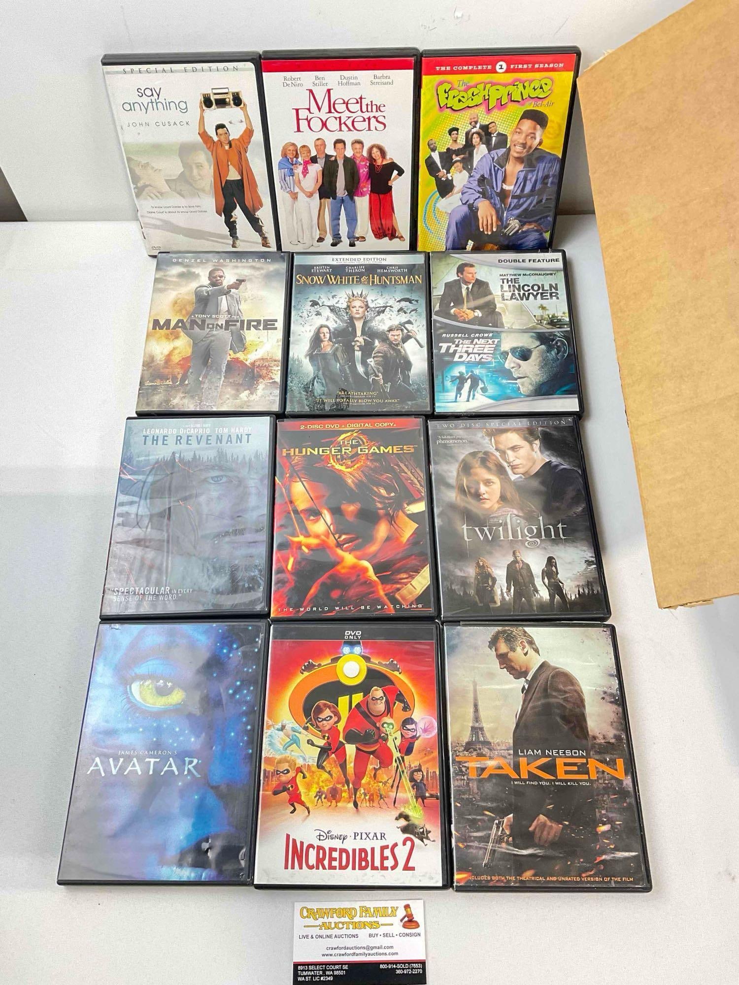 75+ pcs DVD Movie & TV Show Collection, incl. Avatar, Twilight, The Incredibles 2 & More! - 2