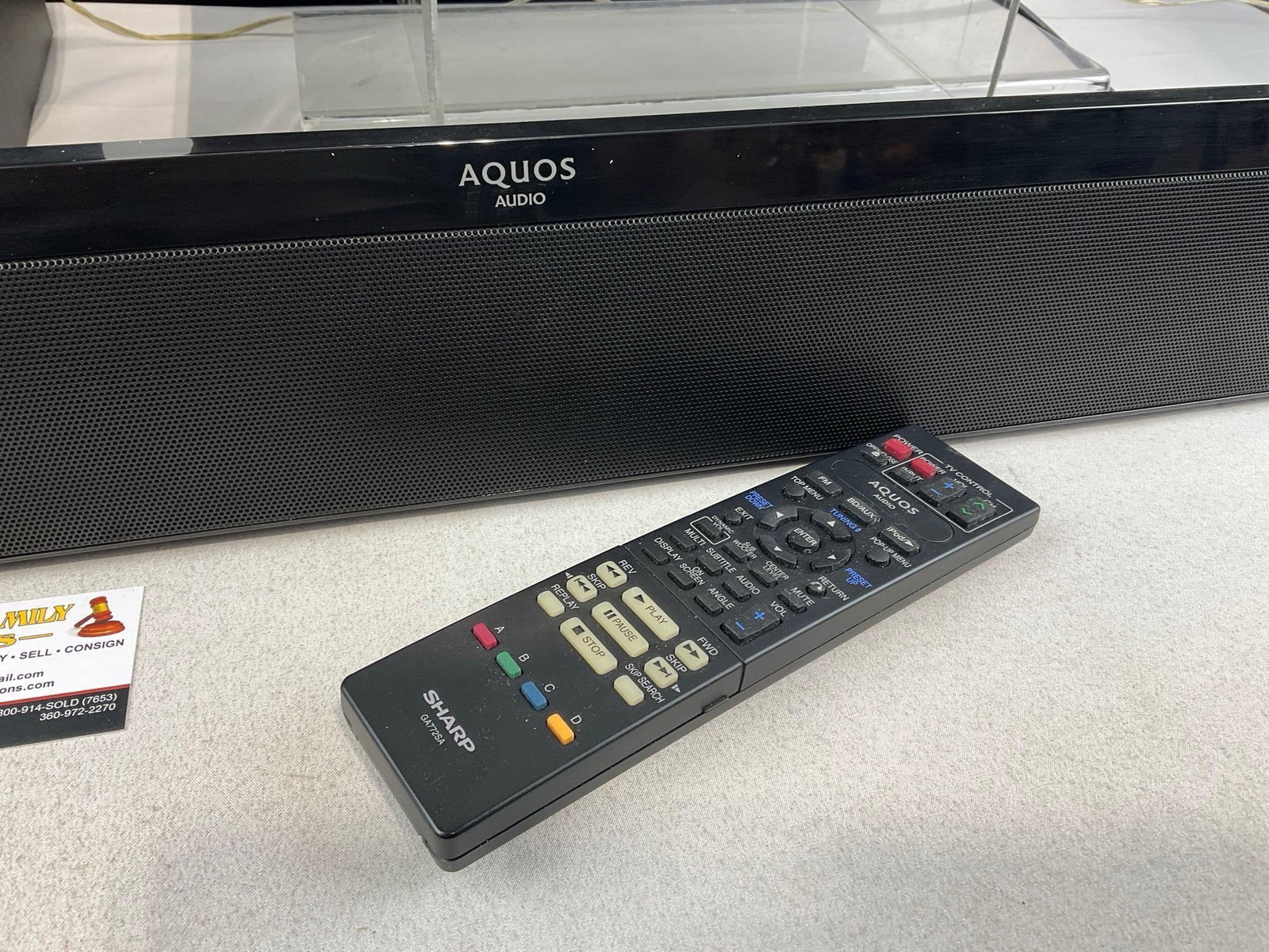 Sharp Home Theater w/Blu-Ray Disc/DVD Player BD-MPC41, Subwoofer & Soundbar - 3