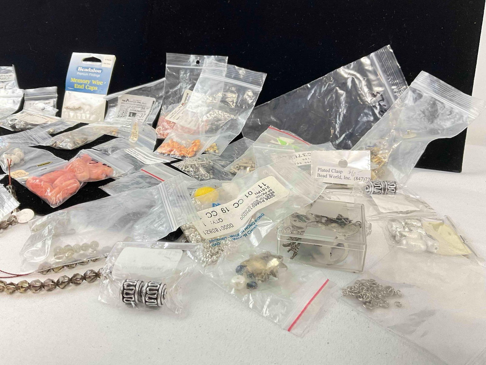 Uncounted Collection of Jewelry Making Supplies, incl. Beads, Sterling Silver Findings & More! - 4