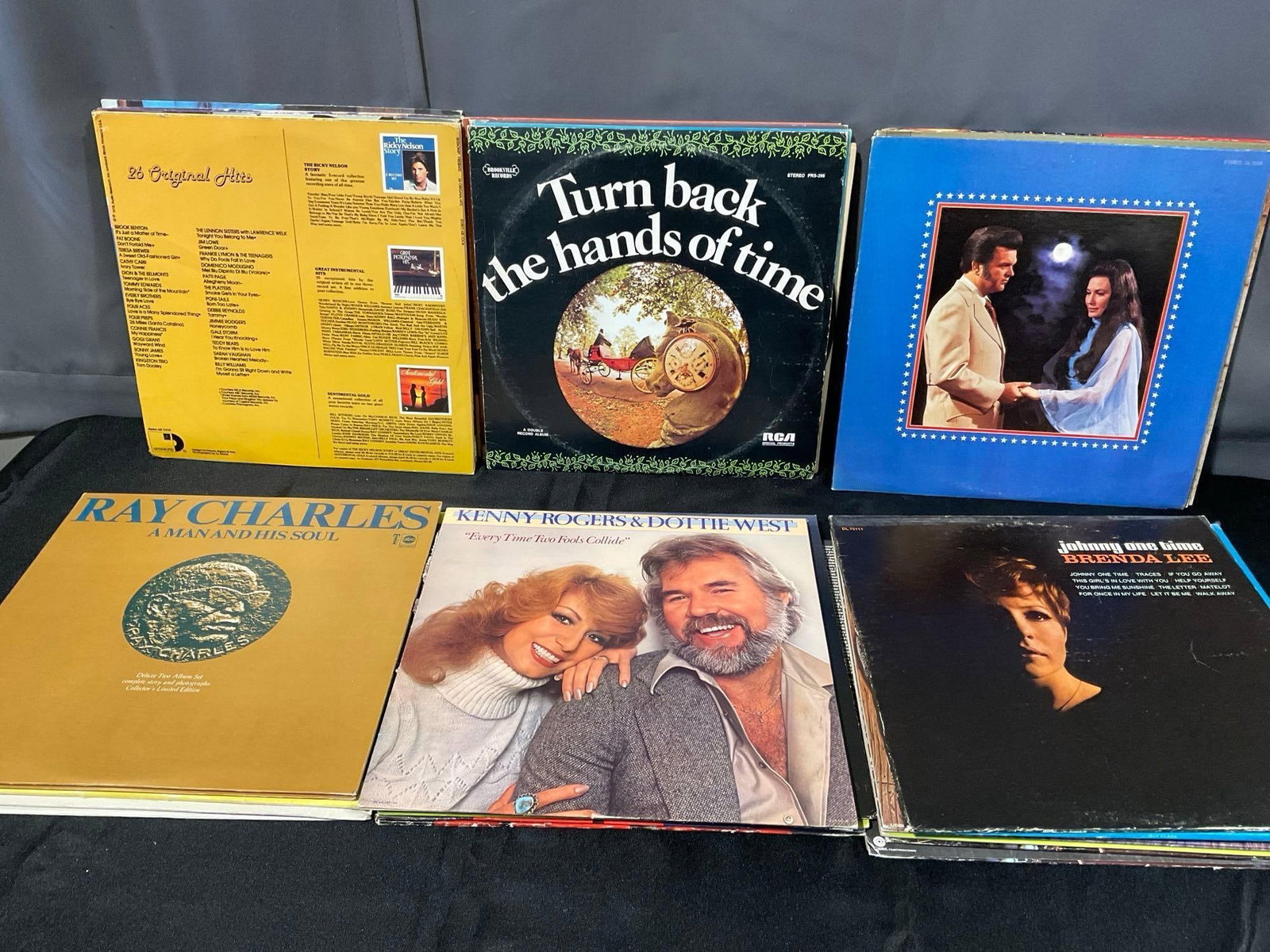 35-40 Vinyl Records, Vintage Country, & more, Kenny Rogers, Sonny James Glen Campbell, CCR, & more - 2