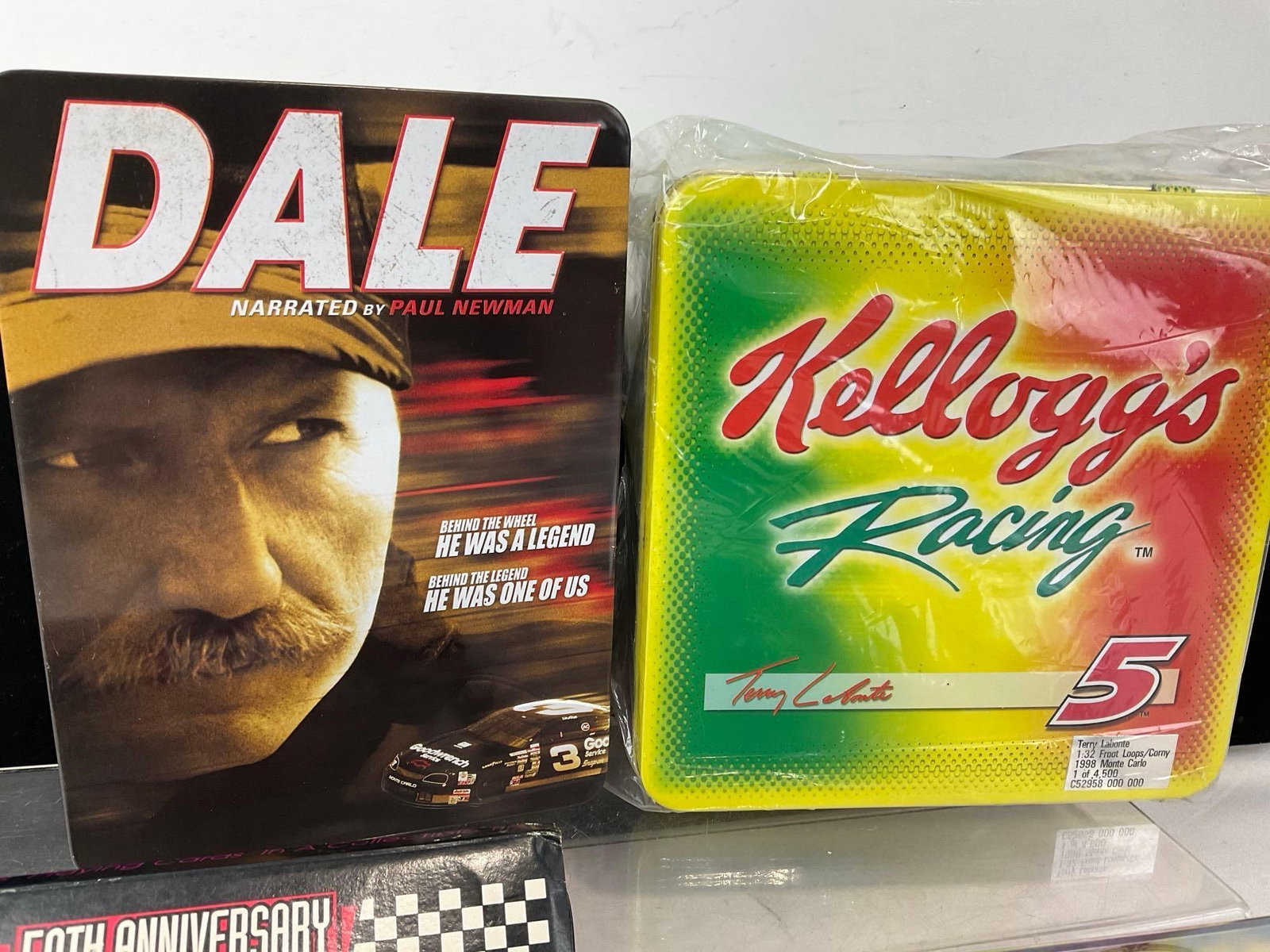 Dale DVD set, Kelloggs Racing Terry Labonte #5 1:32 Scale Diecast Car, 50th Anni. Nascar Cards, &... - 2