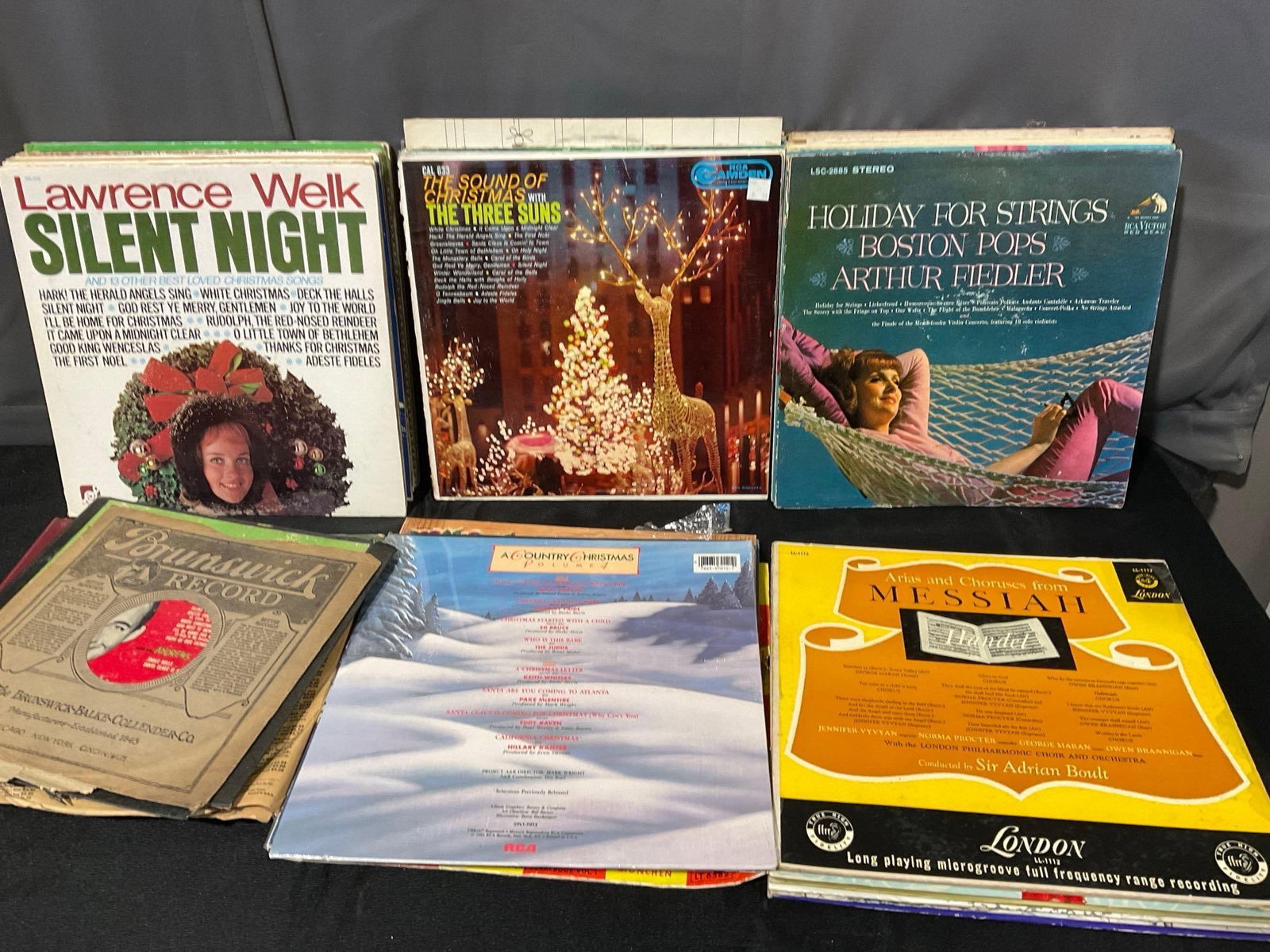 50+ Vinyl Records, Jesus Christ Superstar, Christmas Albums from Roger Williams, Brook Benton & m... - 2