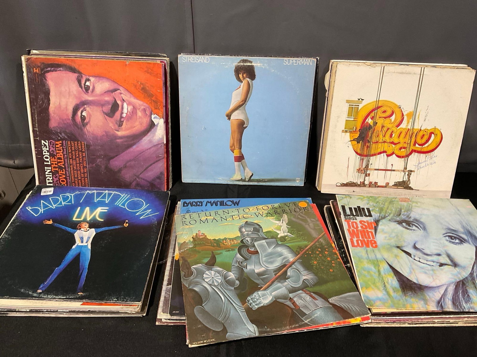 50+ Vinyl Records, Barry Manilow, Wyatt Earp, Billy Joel, Starburst, BTO, Chicago, & more - 2