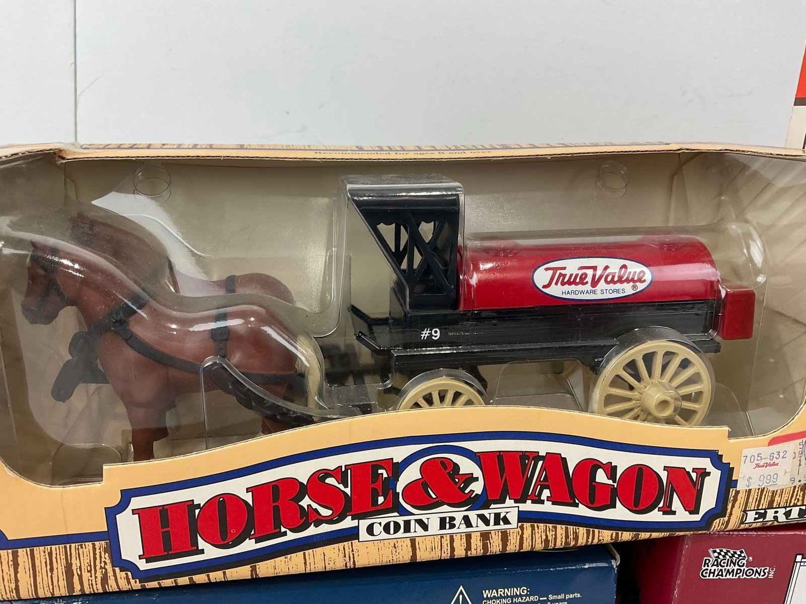 Car Diecast Models, Kenworth K100E, Horse & Wagon Coin Bank, 1920 White Van, 2 Trustworthy Car Ba... - 3