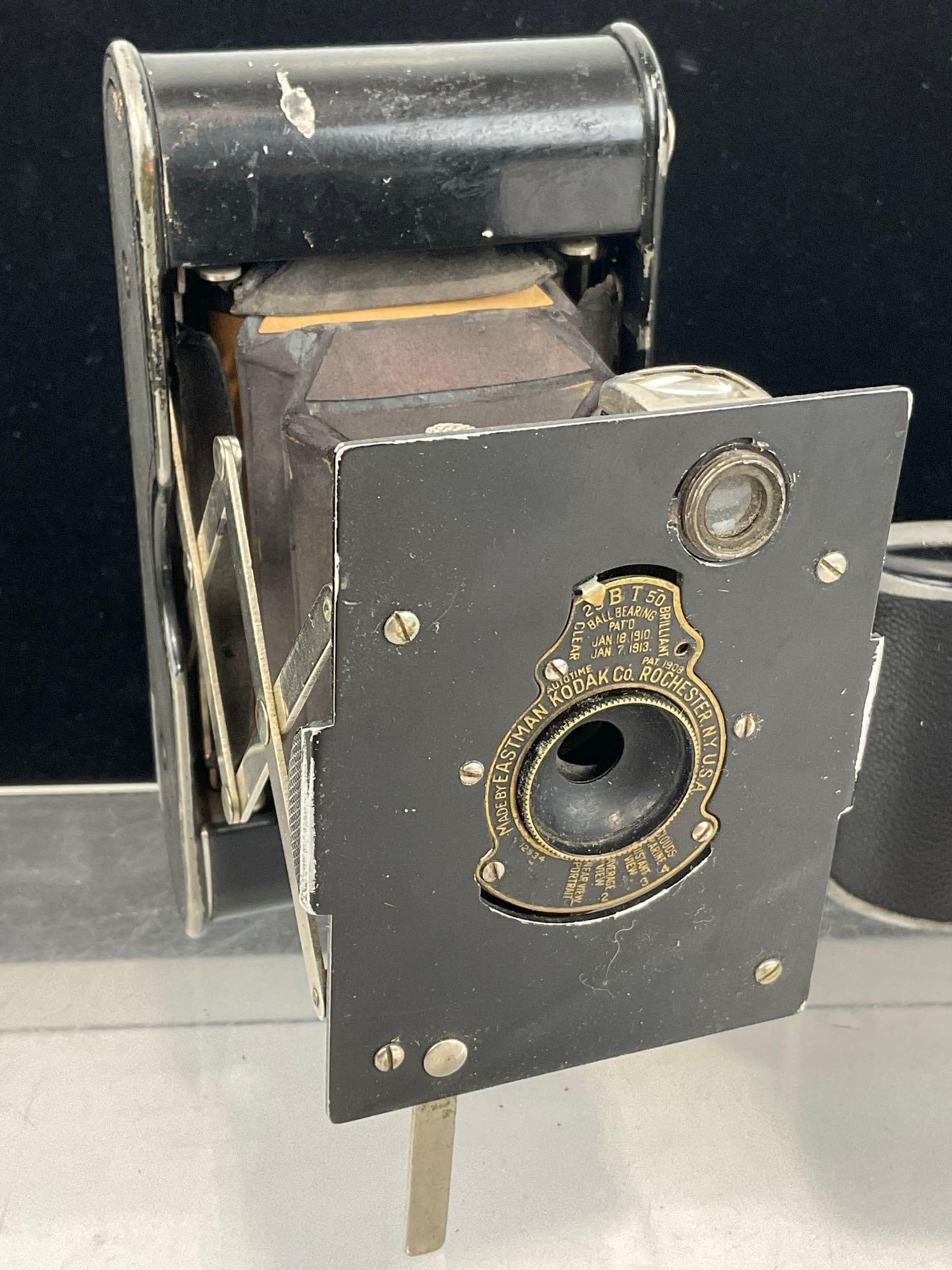 Kodak Flash Bantam w/48mm Kodak Anastar Lens & Vest Pocket Autographic Camera - 2