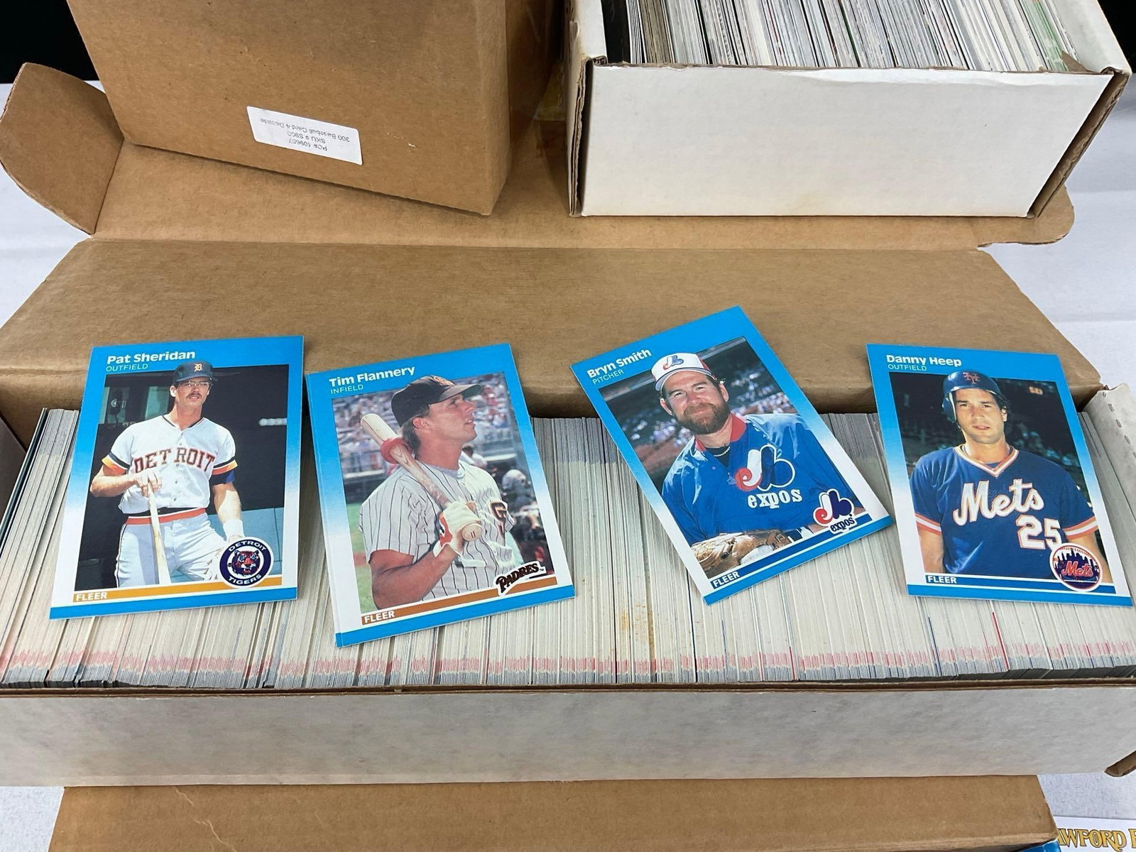 4 Boxes of Sports Cards, Topps Stadium Club, Vintage Topps, Fleer & more, approx 2000 cards - 3