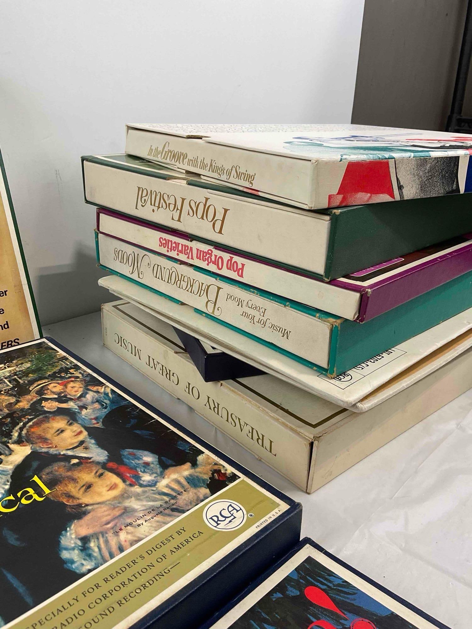 16 pcs Vintage Vinyl Record Album Disc Sets, incl. Classical Music, Mood Music, Pop & More! - 3