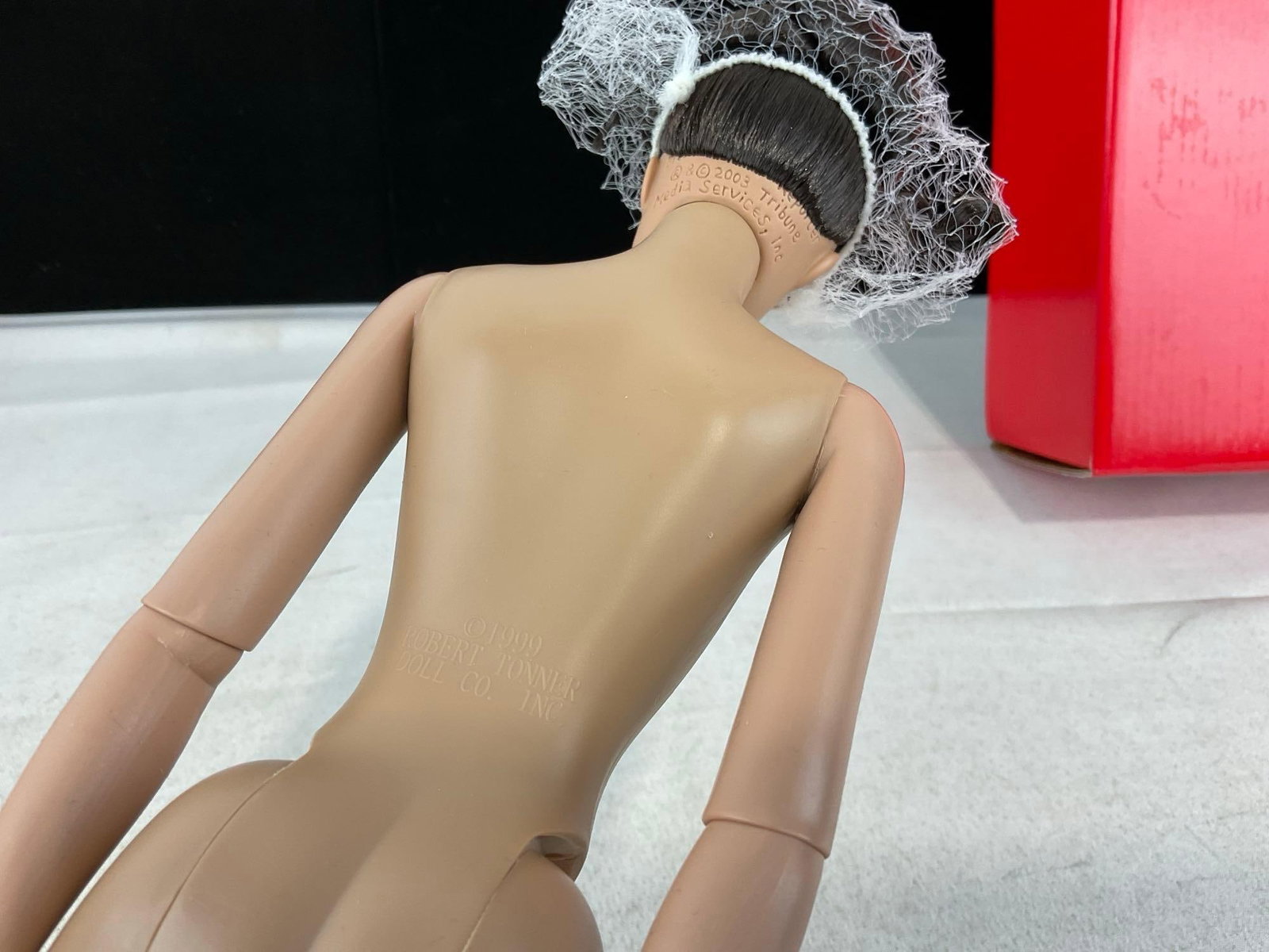Brenda Starr Reporter Doll by Dale Messick, titled Just My Type, no clothes included, 2003 - 2