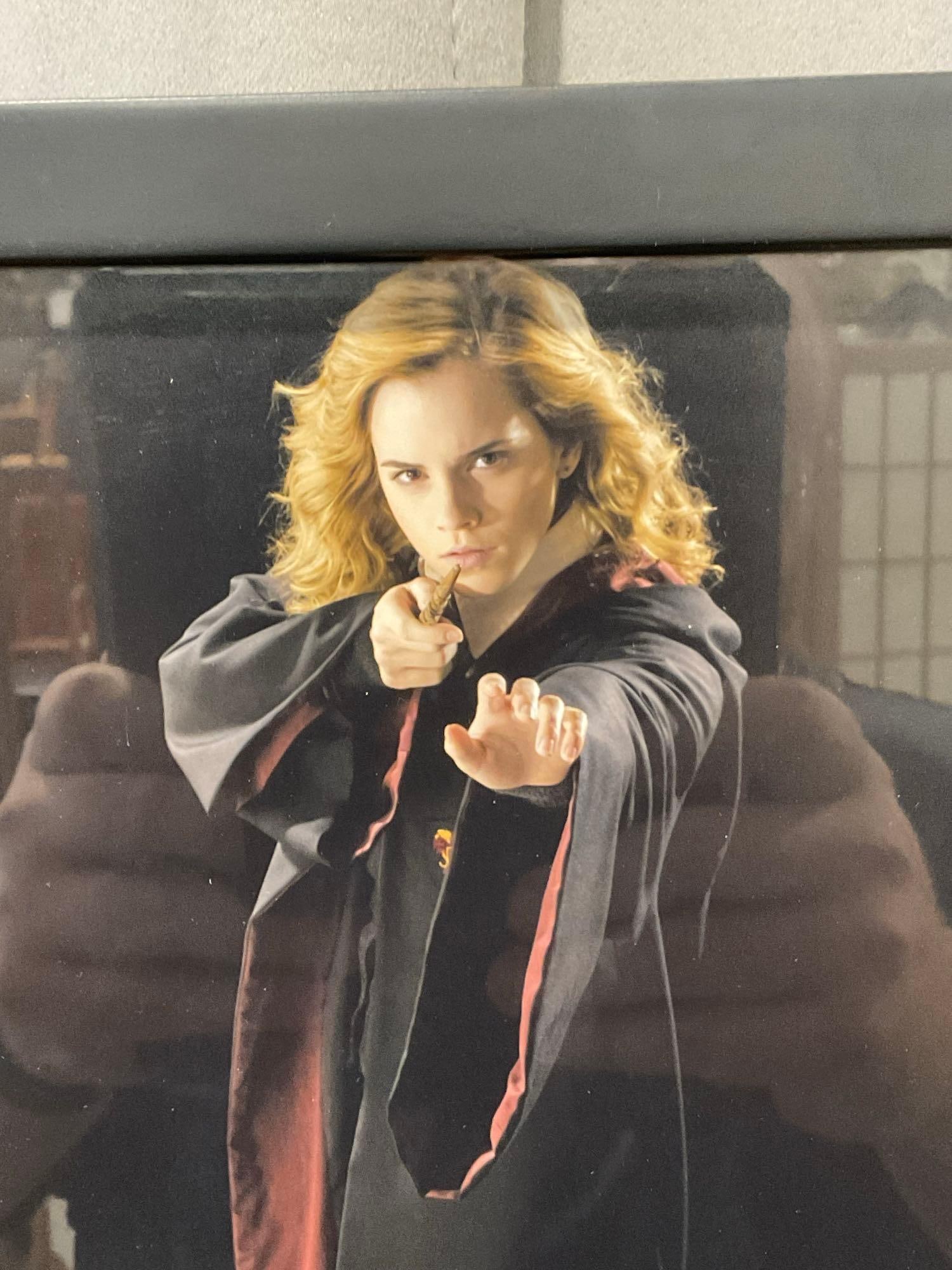 Framed Signed Emma Watson Picture, Hermione Grainger from Harry Potter Films, 12x8 inches w/COA - 3