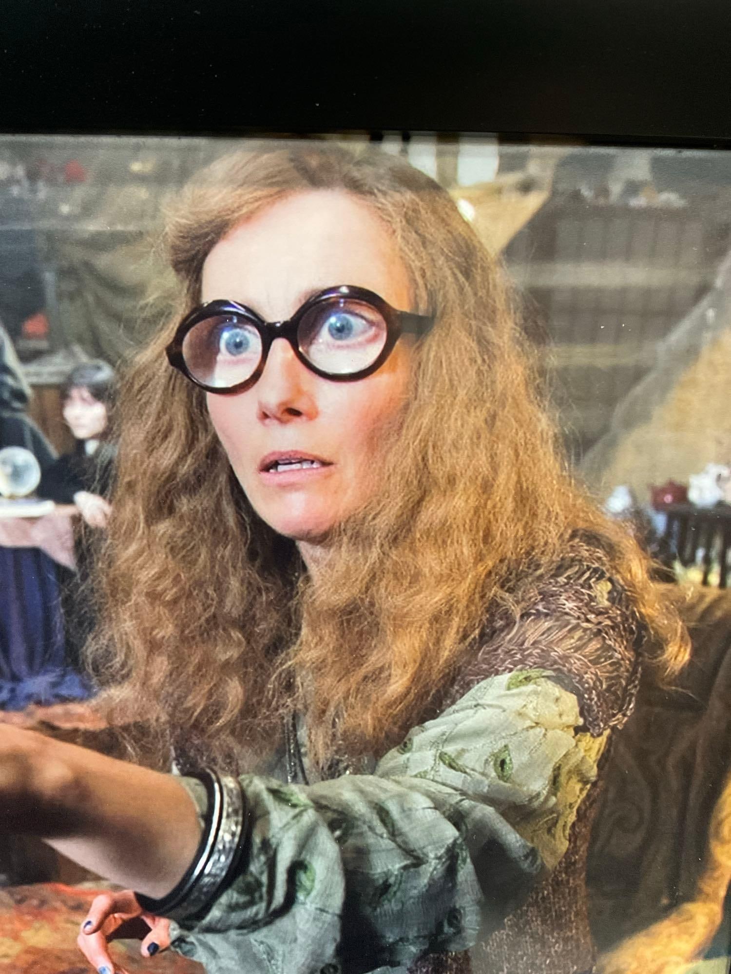 Framed Picture signed by Emma Thompson as Sybil Trelawney from Harry Potter films, 13x11 inches - 4