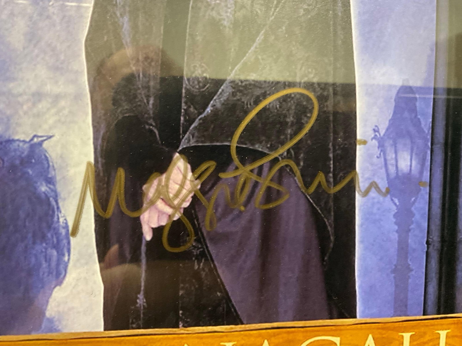 Framed Picture signed by Maggie Smith as Professor McGonagall from Harry Potter films, 13x11 inches - 3