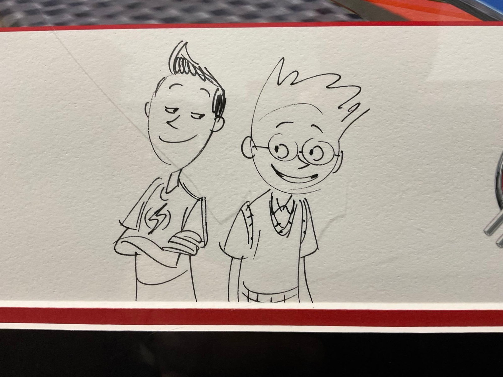 Framed Signed & #d 5/100, Meet The Robinsons Promo Poster, signed by Director Stephen J Anderson - 3