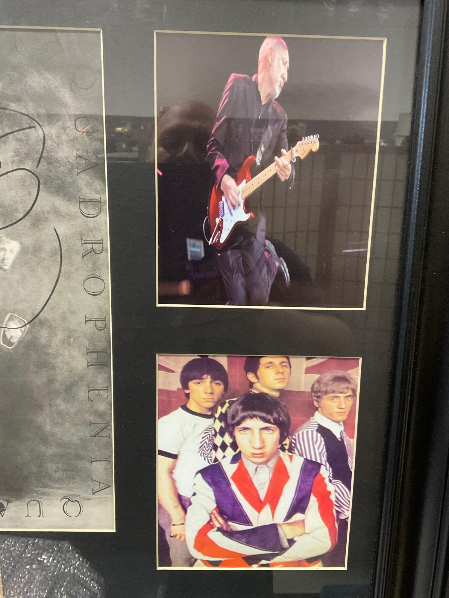Framed & Signed by 4 members of The Who, Quadrophenia 1973 Album w/COA - 3