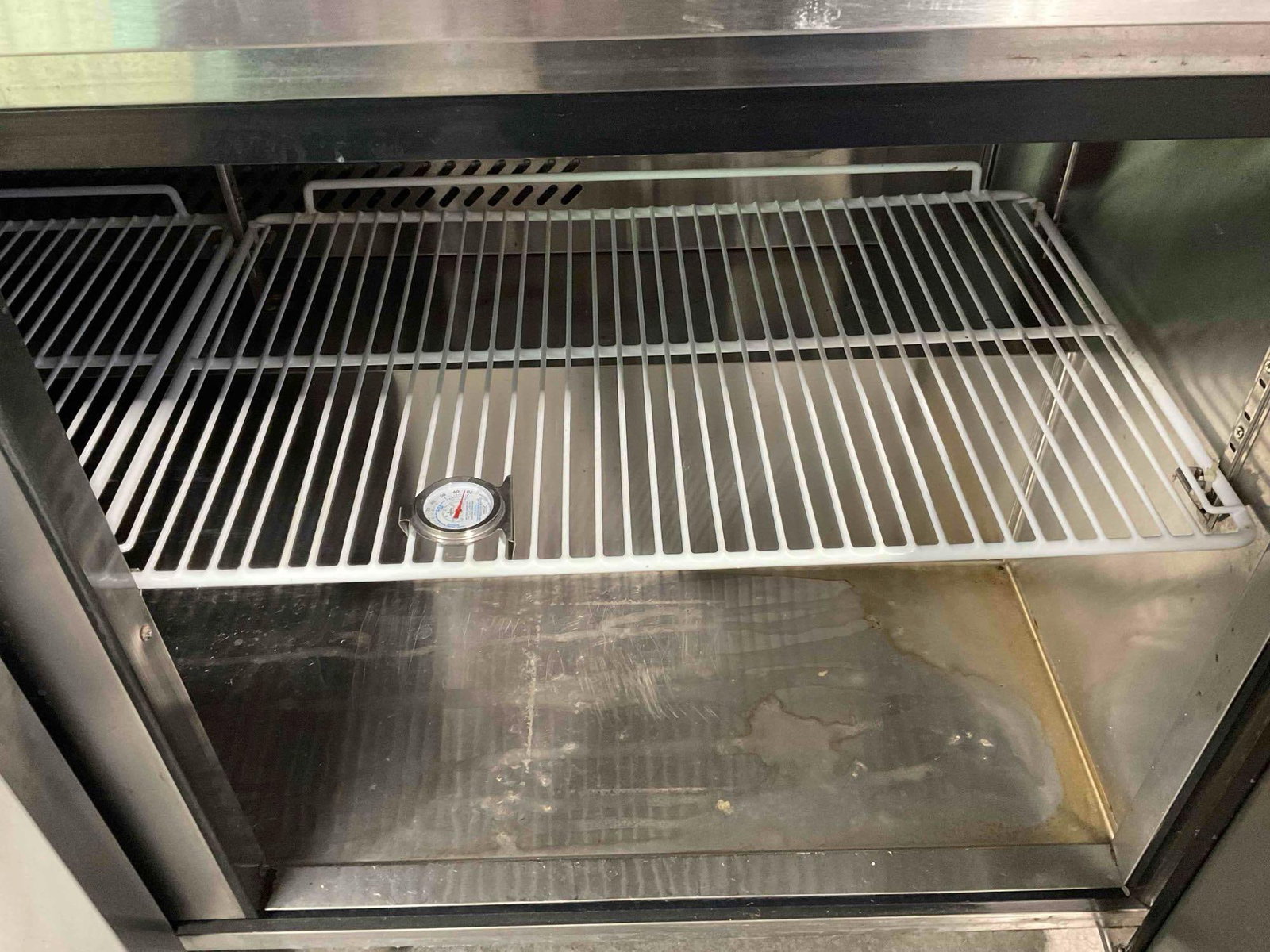Supera Stainless Steel Refrigerated Sandwich Prep Station Model SSPT2R6-1. Tested, Runs. - 8