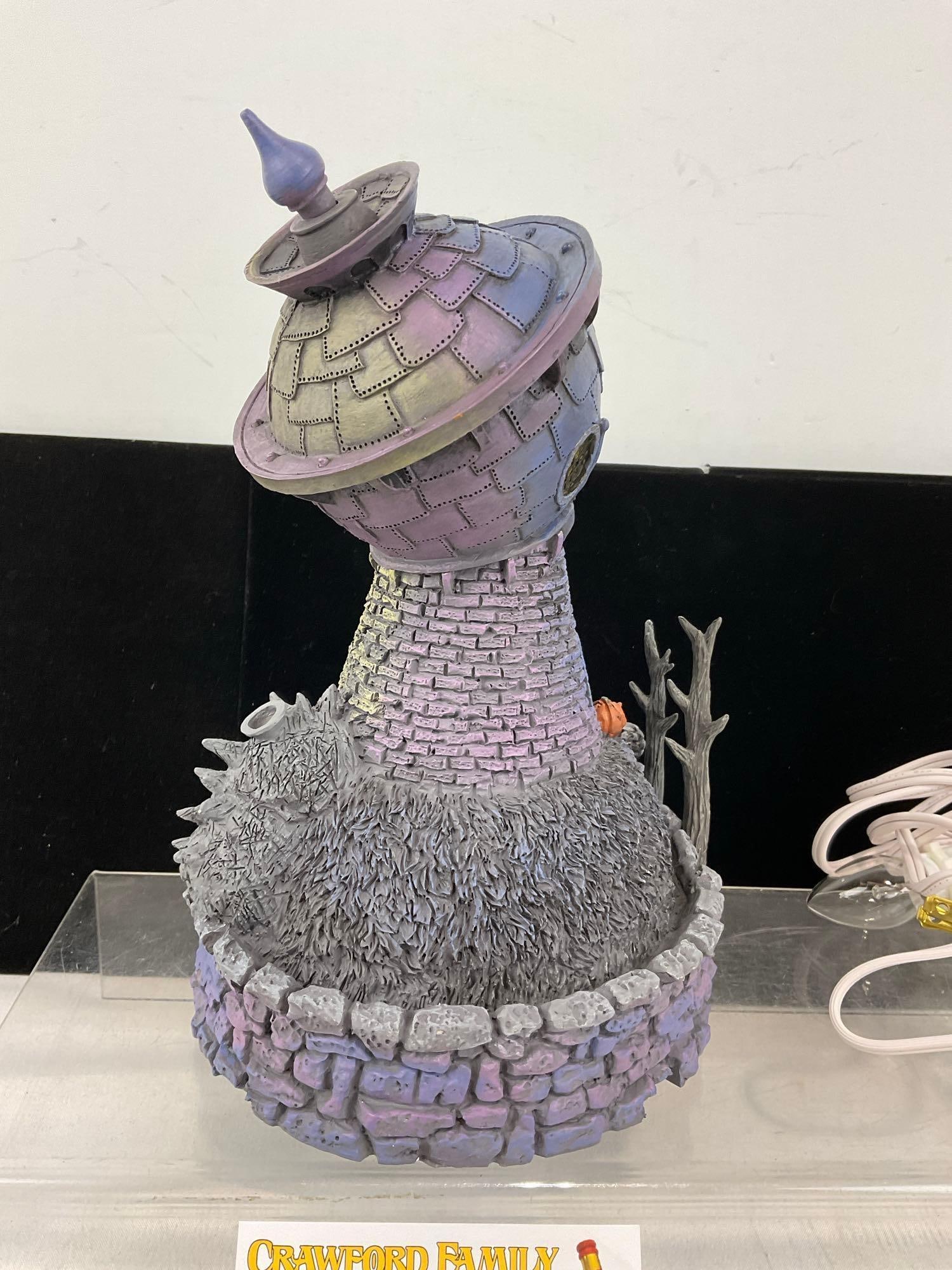 Hawthorne Village Light Up Bldg, Nightmare Before Christmas Dr. Finklesteins Lab, A8076 w/COA - 3