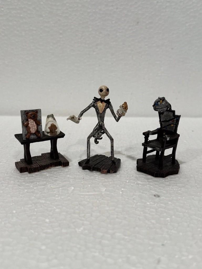 Sealed Hawthorne Village Nightmare Before Christmas Pieces, still in foam w/COA, names in desc - 7