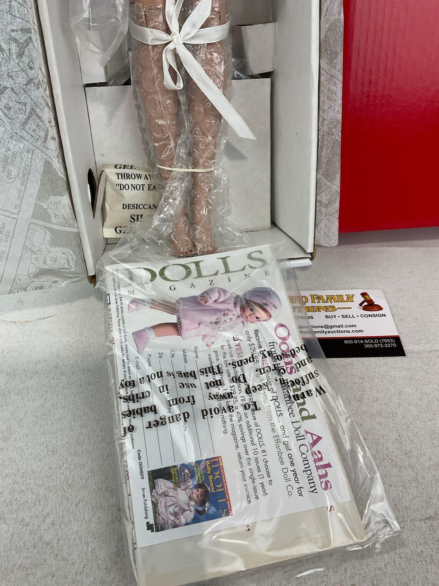 Brenda Starr Reporter Doll, Effanbee w/ Divinely Daphne BD0400, in original box, 16 inch - 4