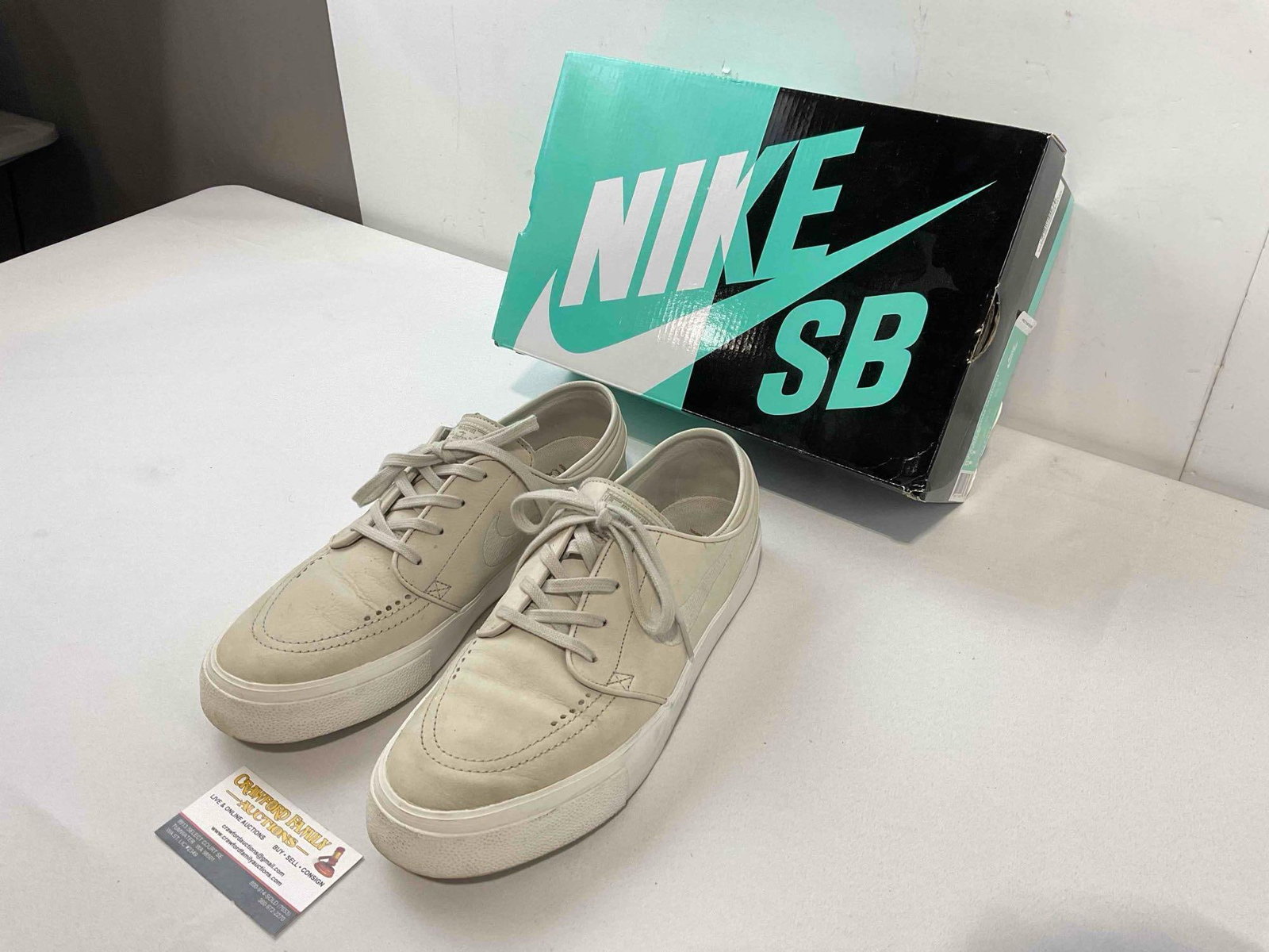 NIKE SB Zoom Janoski HT Deconstructed Light Bone Color Men's Sneakers, Size 11 w/ Box. - 2