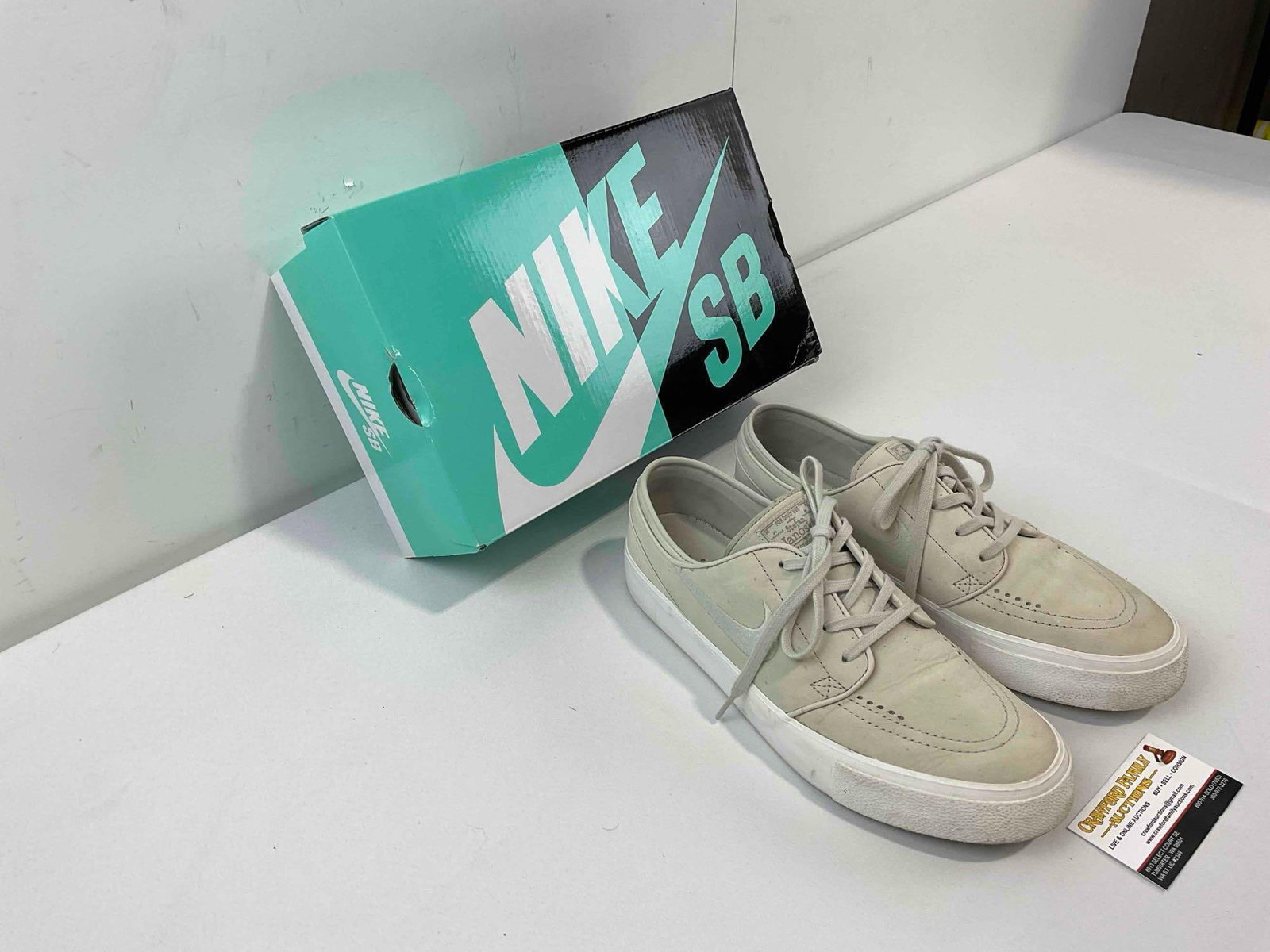 NIKE SB Zoom Janoski HT Deconstructed Light Bone Color Men's Sneakers, Size 11 w/ Box. - 3