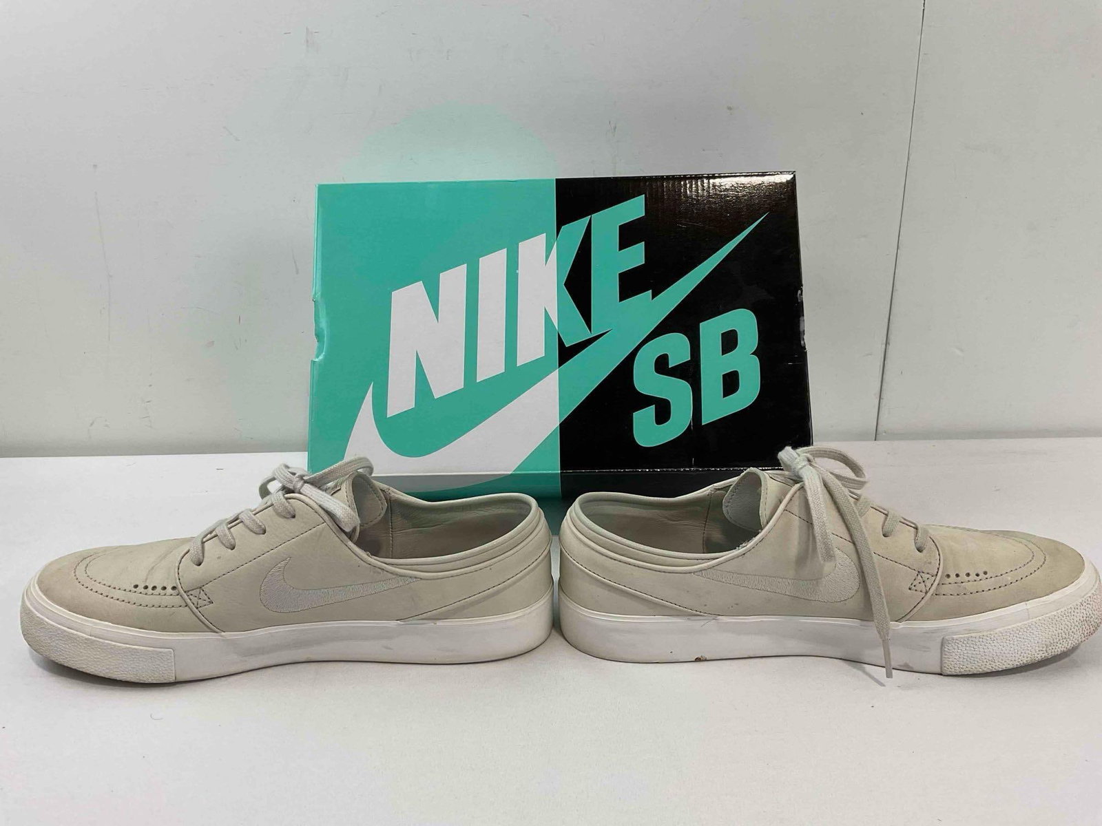 NIKE SB Zoom Janoski HT Deconstructed Light Bone Color Men's Sneakers, Size 11 w/ Box. - 4