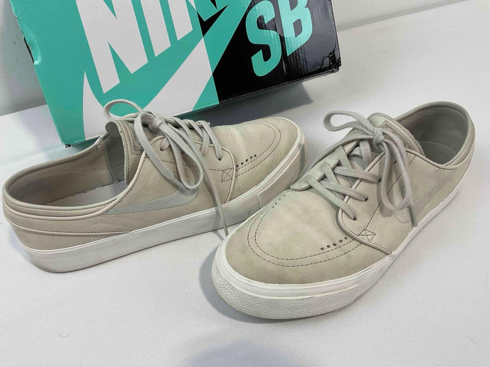 NIKE SB Zoom Janoski HT Deconstructed Light Bone Color Men's Sneakers, Size 11 w/ Box. - 6
