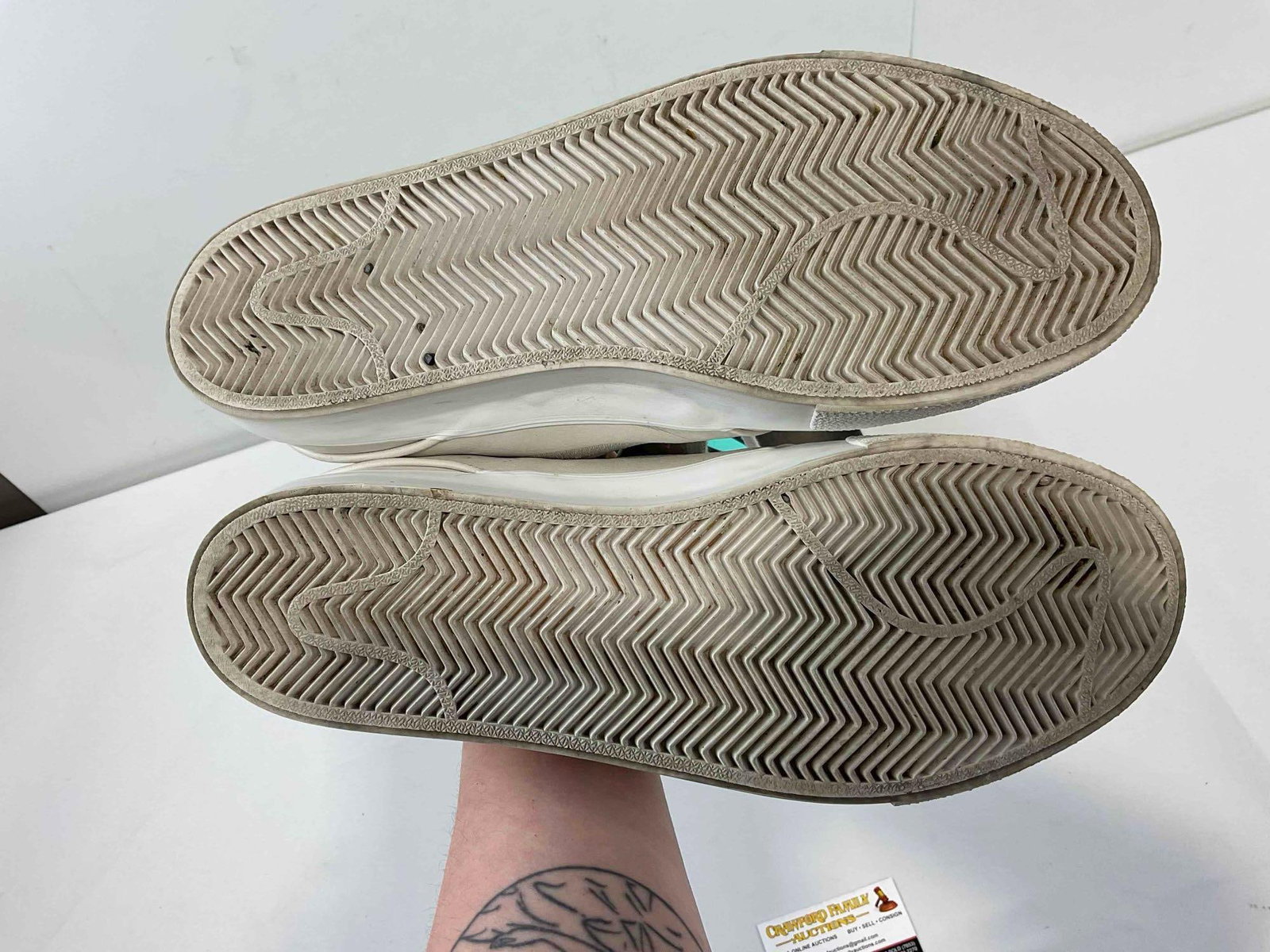 NIKE SB Zoom Janoski HT Deconstructed Light Bone Color Men's Sneakers, Size 11 w/ Box. - 8