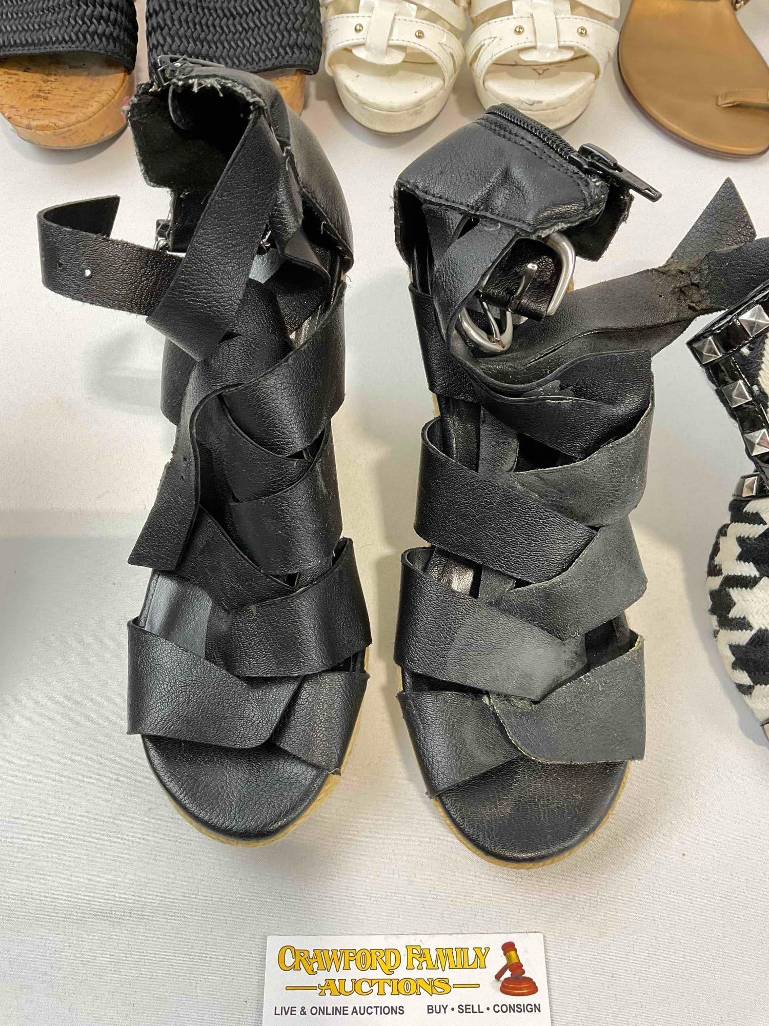 8 Pairs of US Women's 5.5-7 Shoes, incl. Bebe, Steve Madden, Anne Michelle & More! See pics. - 10