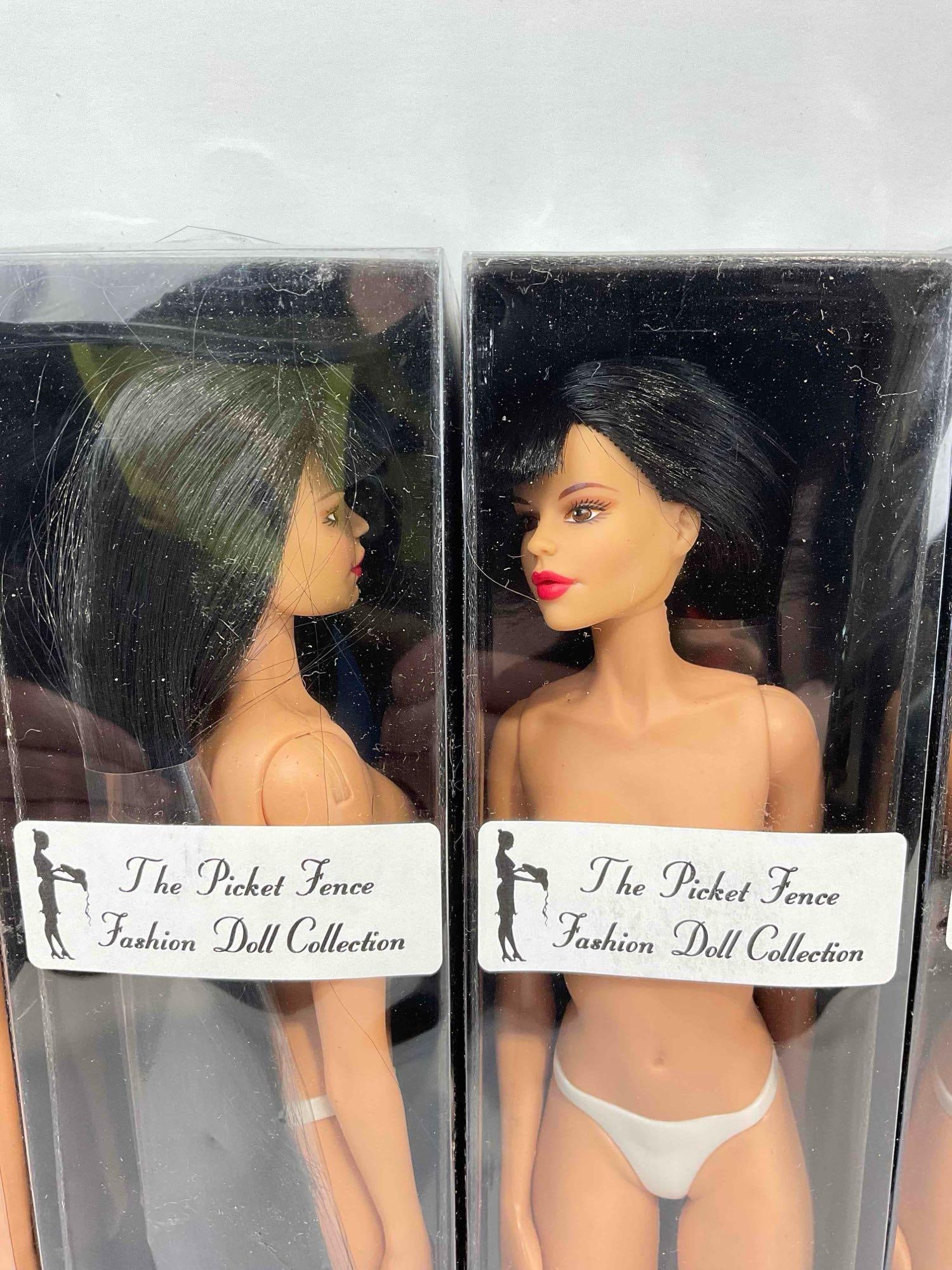 5 pcs Collectible Fashion Dolls, incl. Integrity Dolls Iceland Ball Jade 30058 in Original Box. - 5