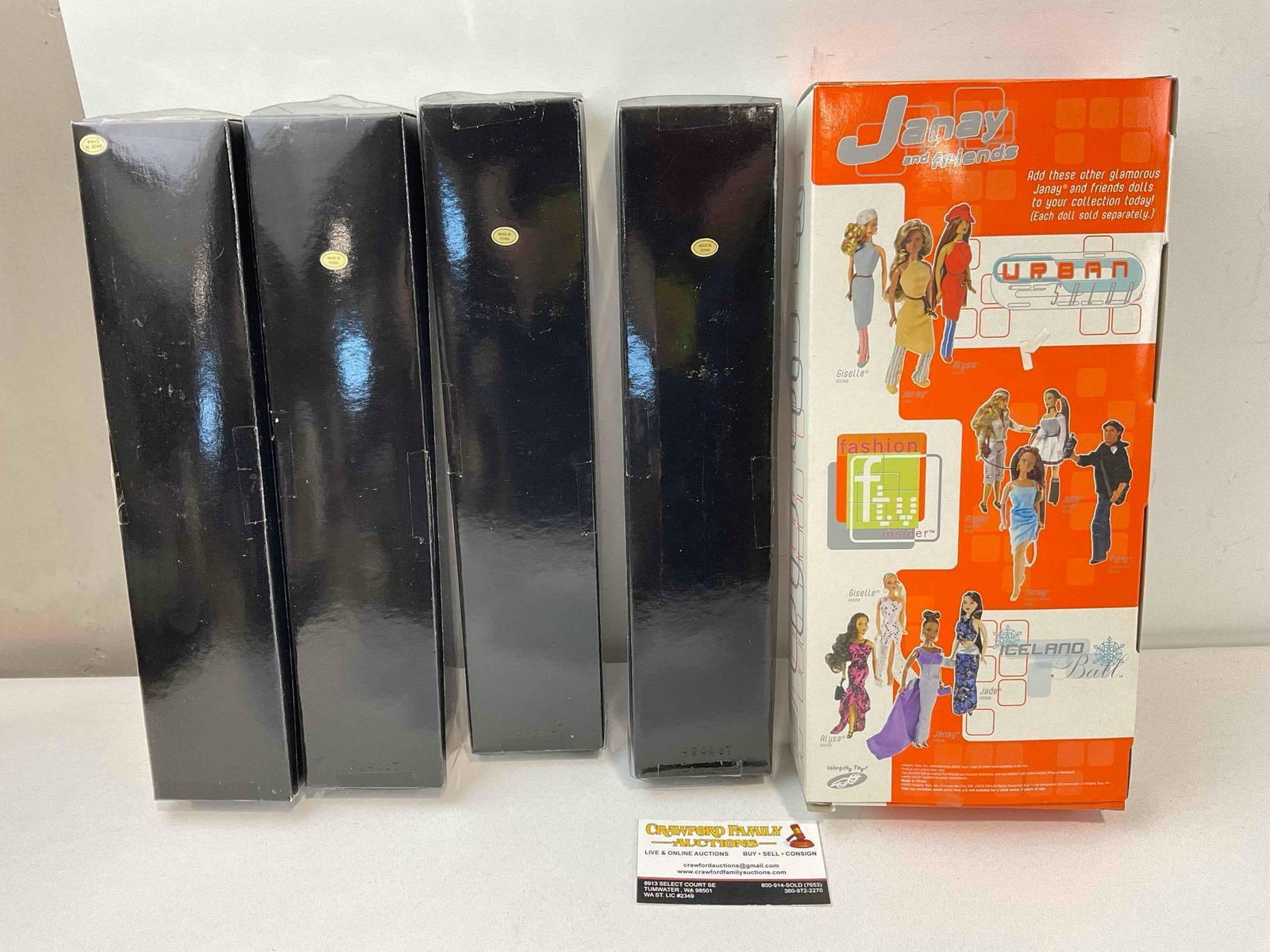 5 pcs Collectible Fashion Dolls, incl. Integrity Dolls Iceland Ball Jade 30058 in Original Box. - 8