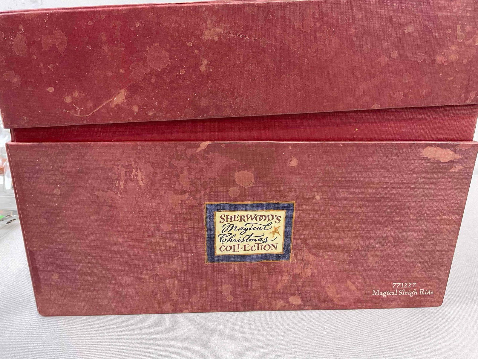 Vintage First Ed. Sherwood's Resin Santa Statuette 771227 Magical Sleigh Ride & More! See pics. - 8