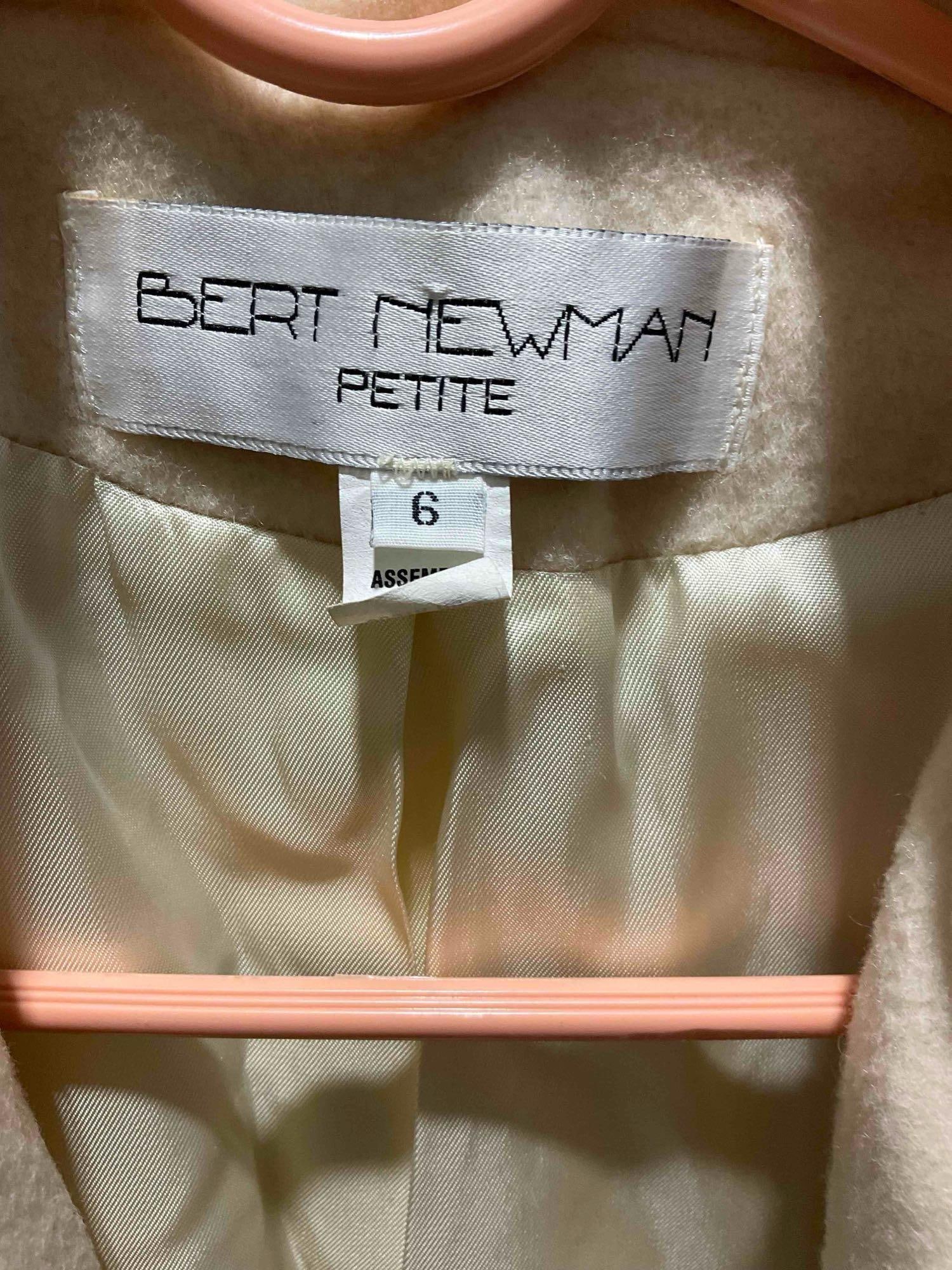 5 pcs Women's Fashion Clothing, incl. Bert Newman Petite Cream Wool Coat in Size 6 & More! - 3