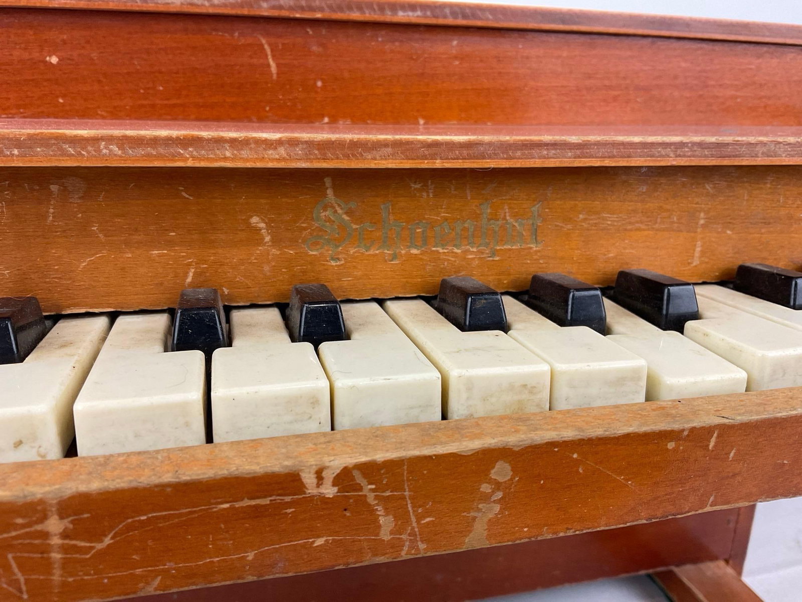 Vintage Schoenhut Toy Piano, 11x15x11 inches, Chime tone - 2