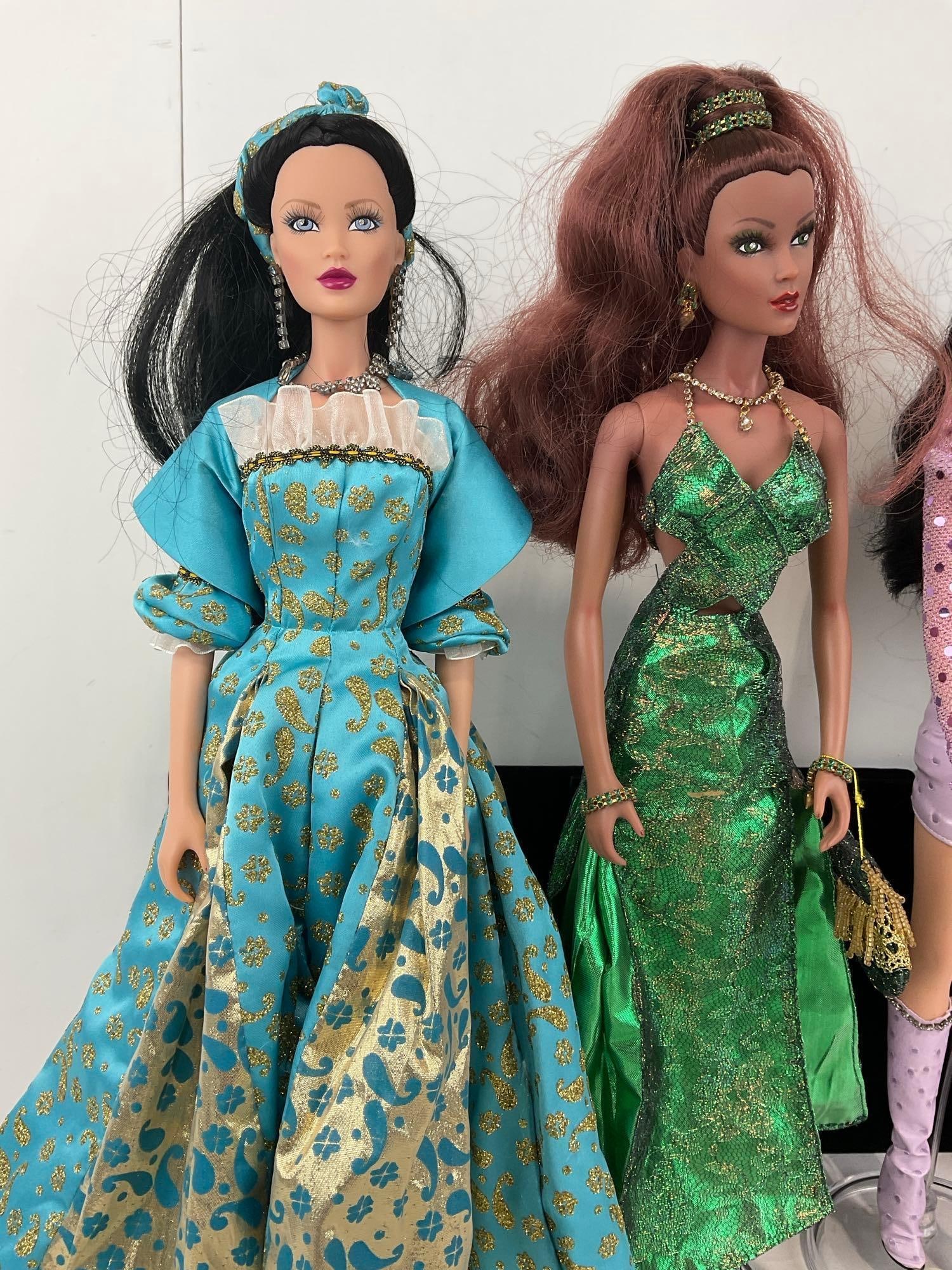 5 Vintage Paradise Galleries by Sandra Bilotto Dolls, Butterfly Splendor Koko, Jaclyn, Gigi & 2 m... - 2