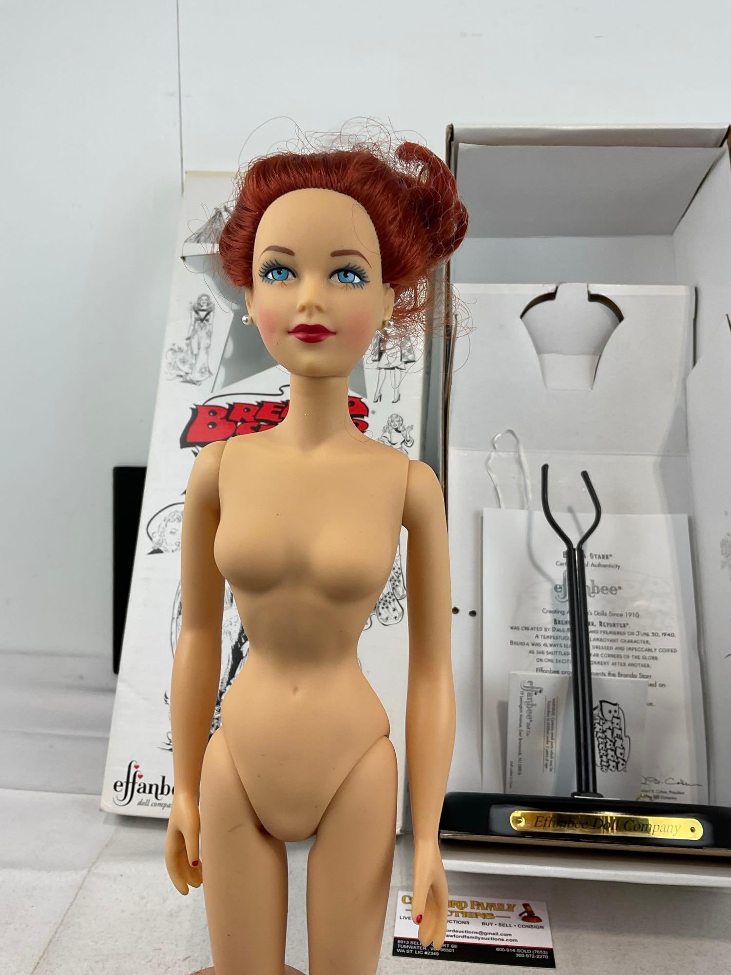 1999 Brenda Starr Reporter by Dale Messick, Effanbee Doll, Mandarin Mystery, 16 inch, original box - 2